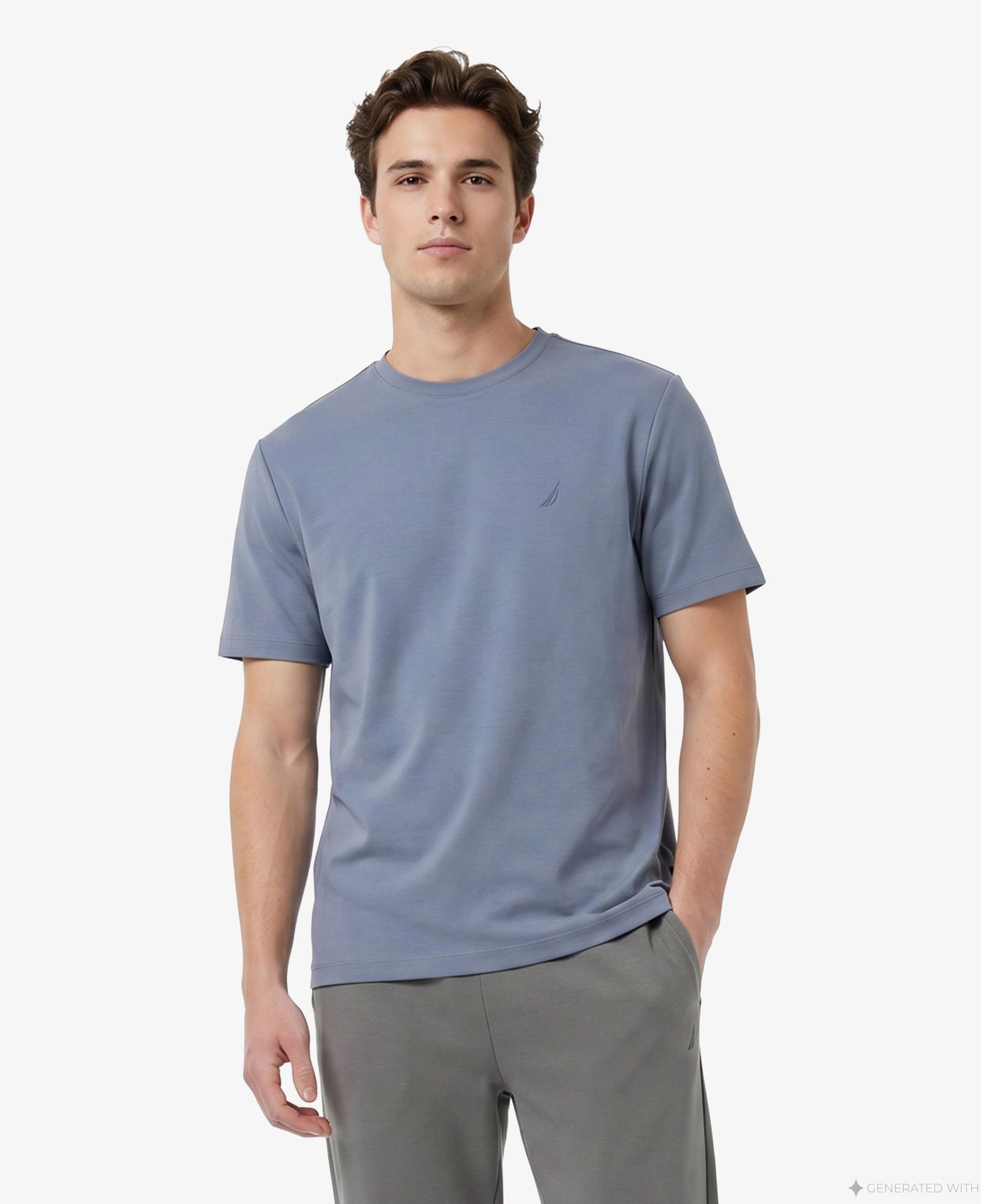 Nautica Erkek Mavi T-Shirt