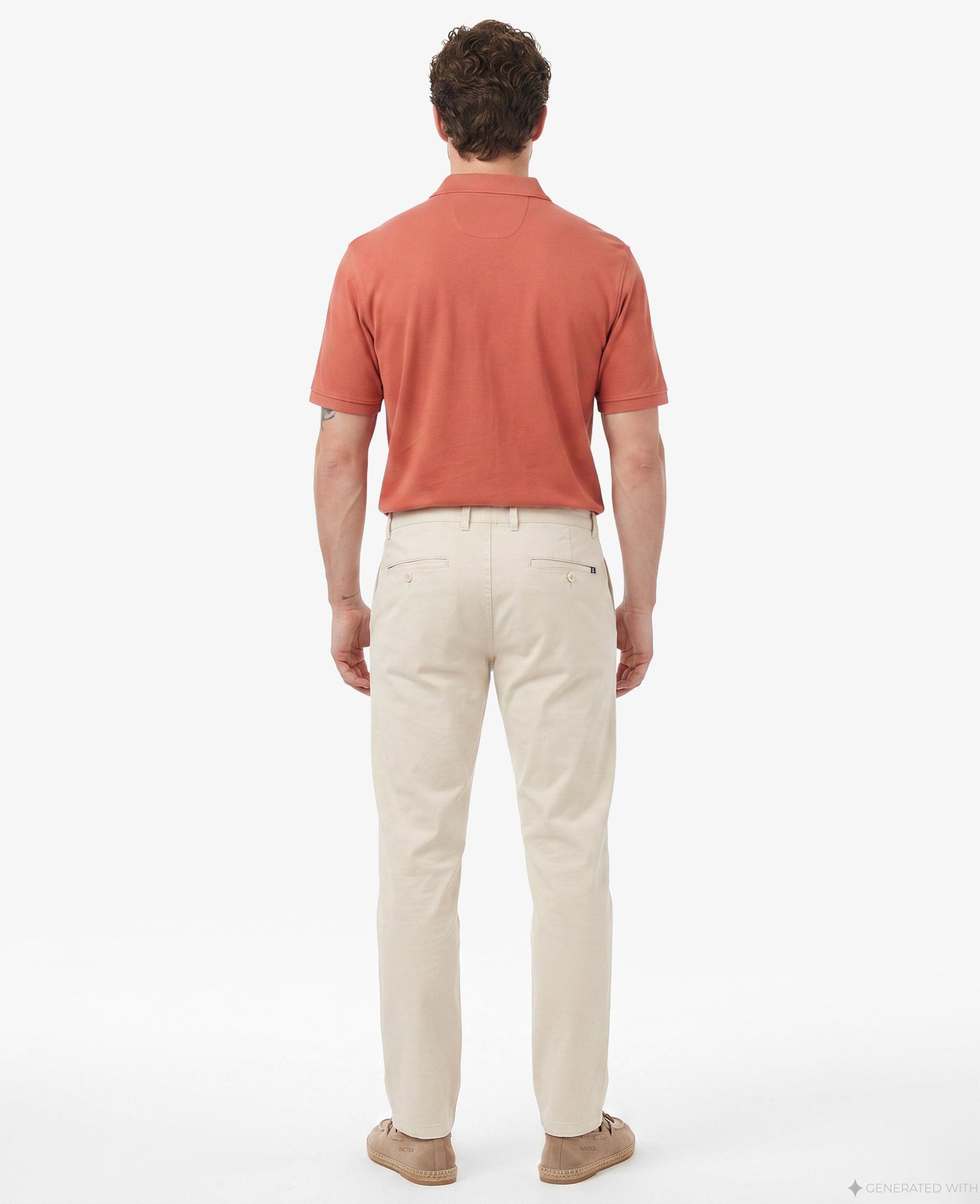 Nautica Erkek Ekru Regular Fit Pantolon