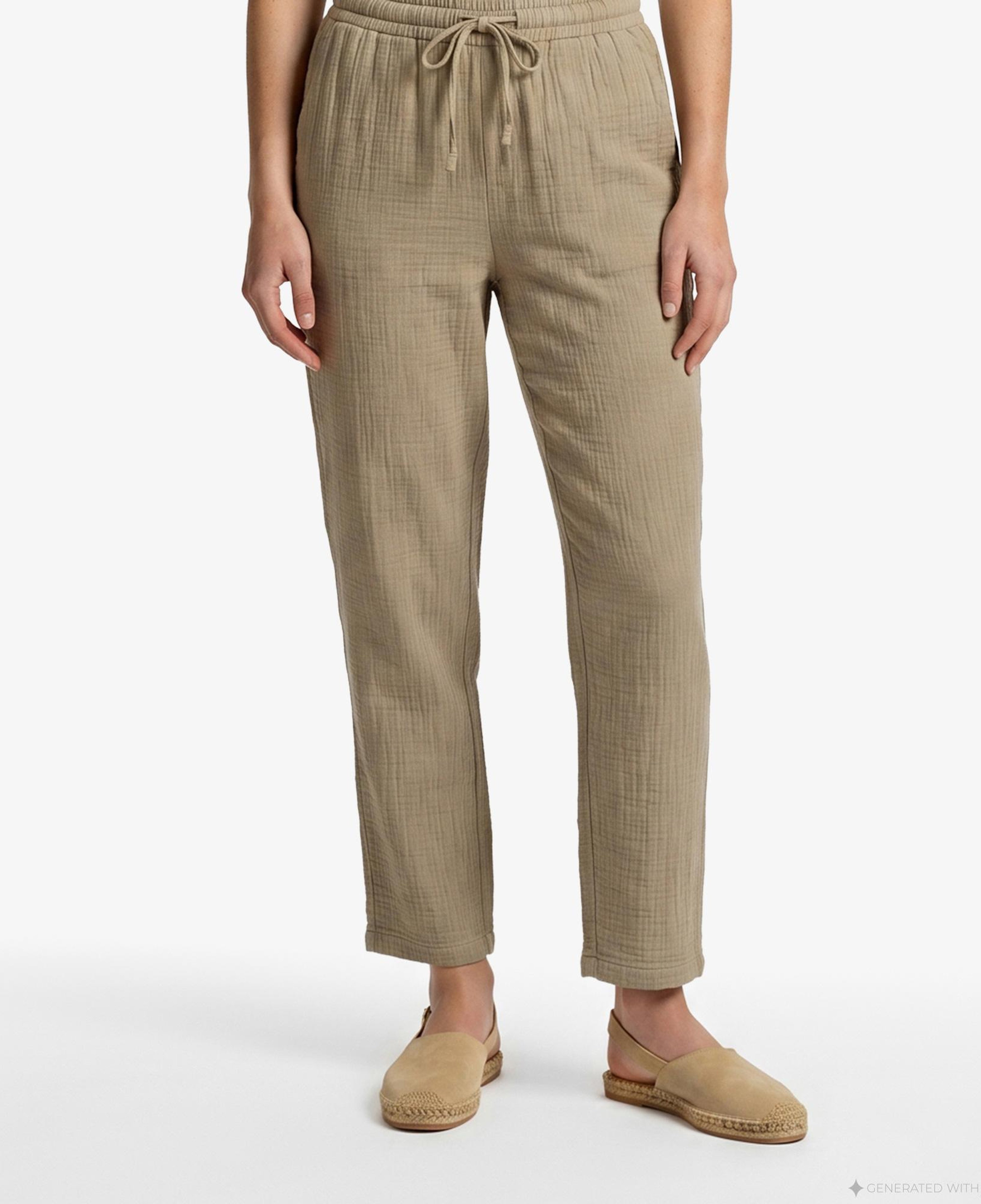 Nautica Kadın Yeşil Regular Fit Pantolon