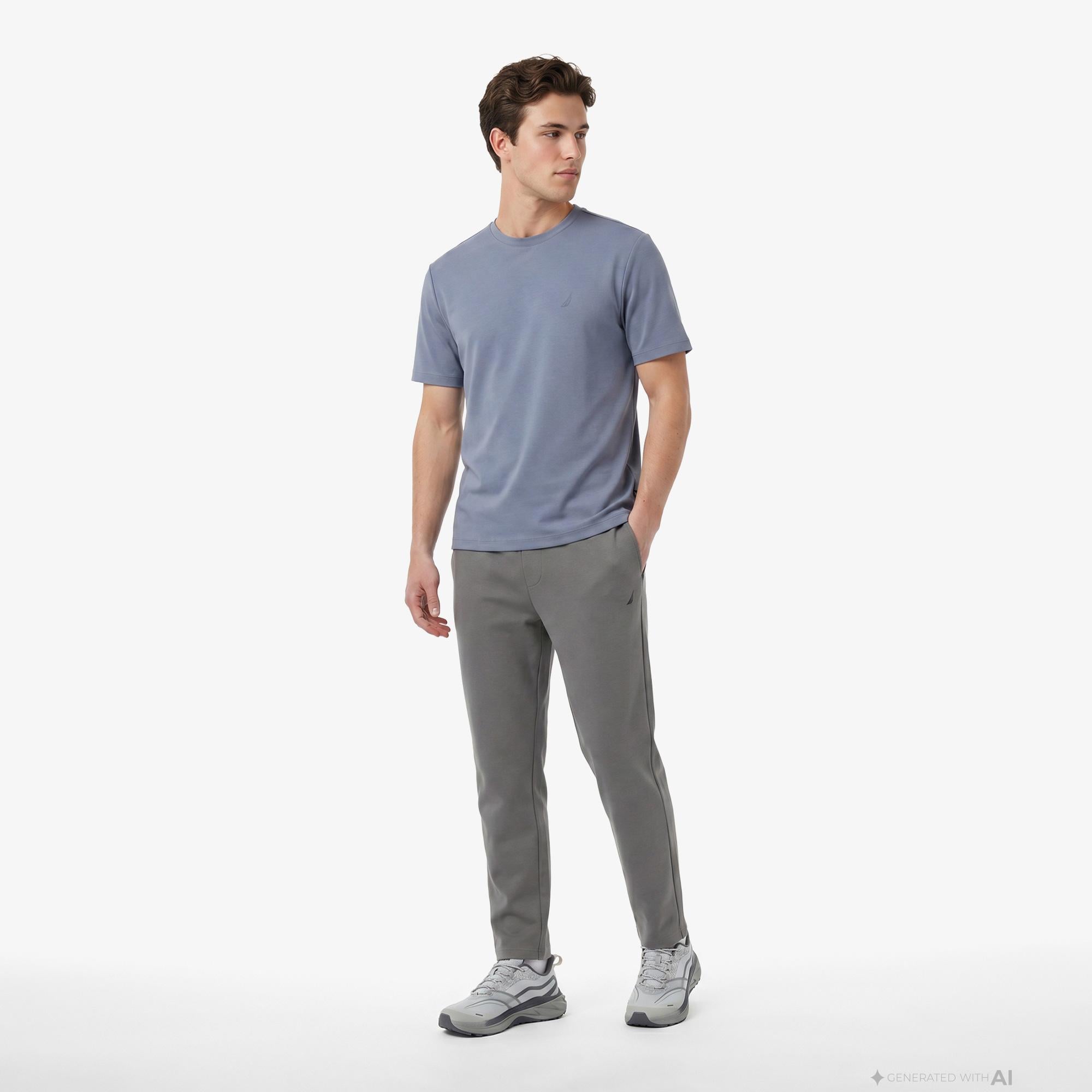 Nautica Erkek Mavi T-Shirt
