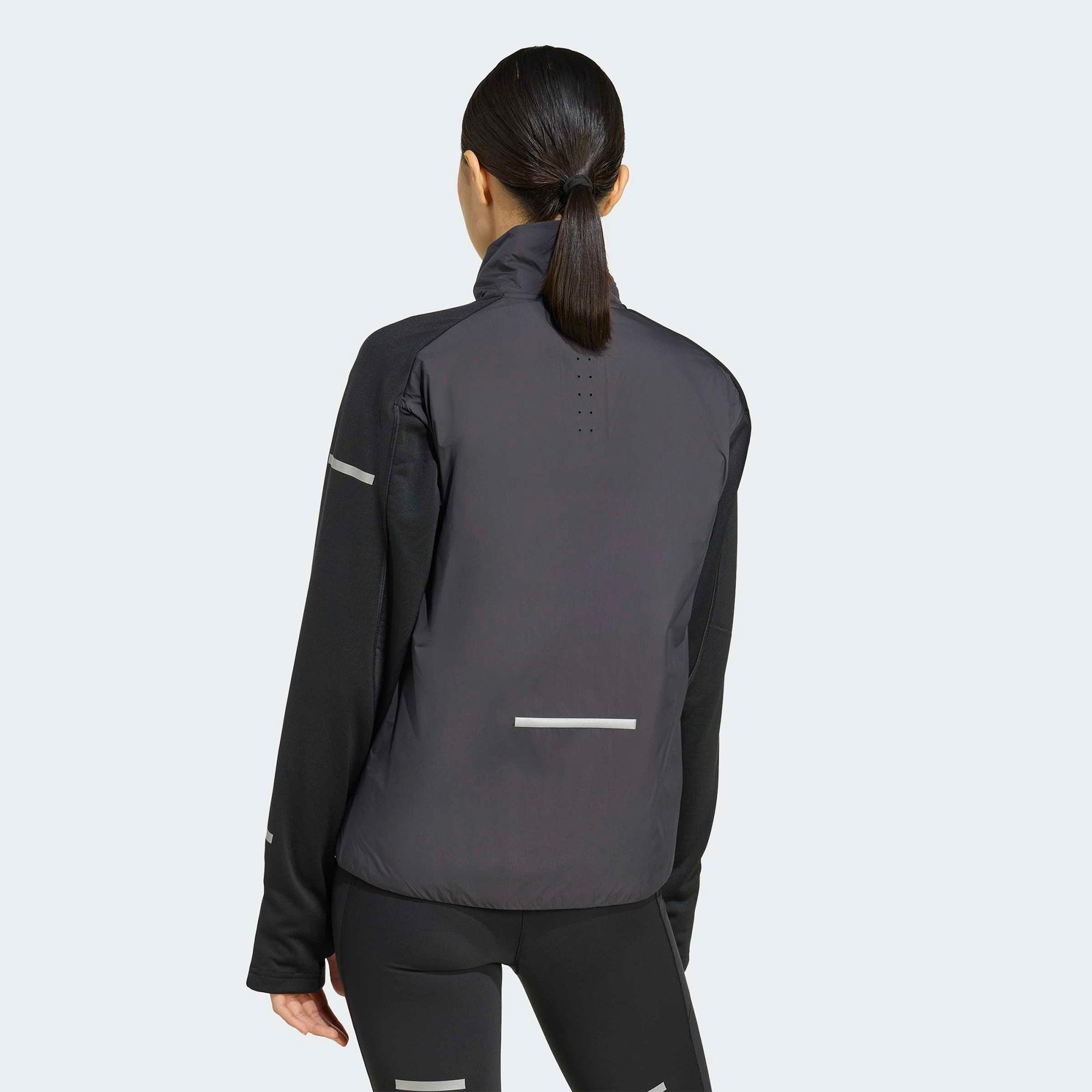adidas Adi365 Running Climawarm Kadın Siyah Koşu Rüzgarlığı