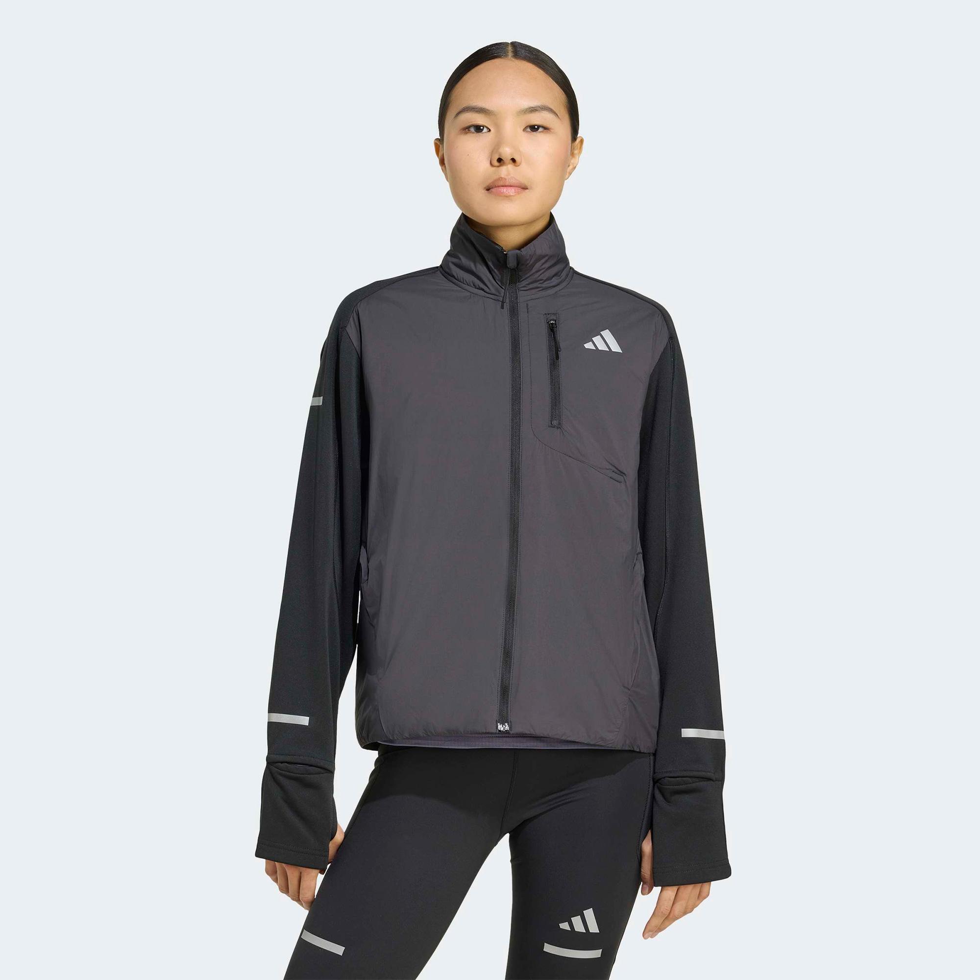 adidas Adi365 Running Climawarm Kadın Siyah Koşu Rüzgarlığı