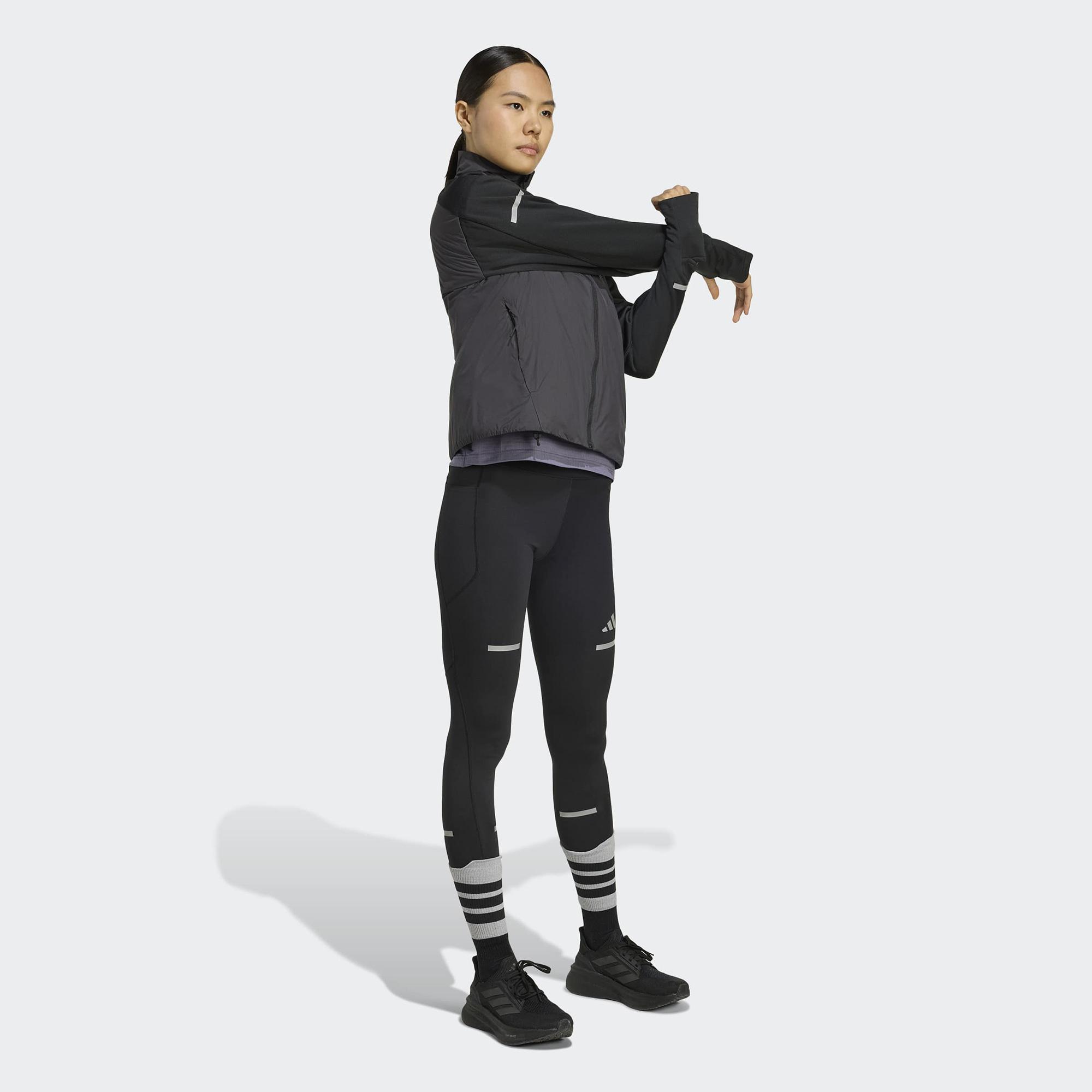 adidas Adi365 Running Climawarm Kadın Siyah Koşu Rüzgarlığı