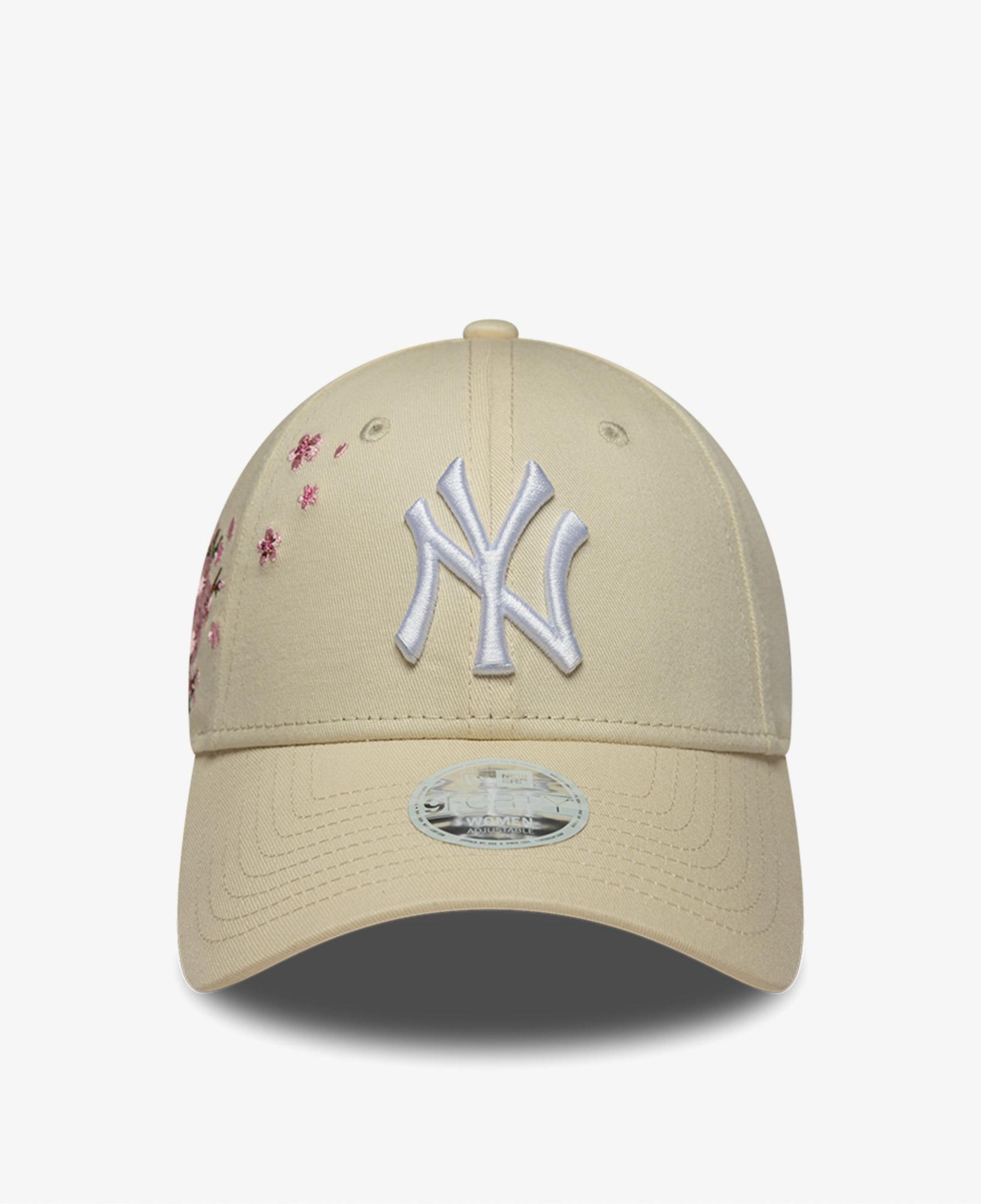 New Era Floral Icon 9Forty Kadın Bej Şapka