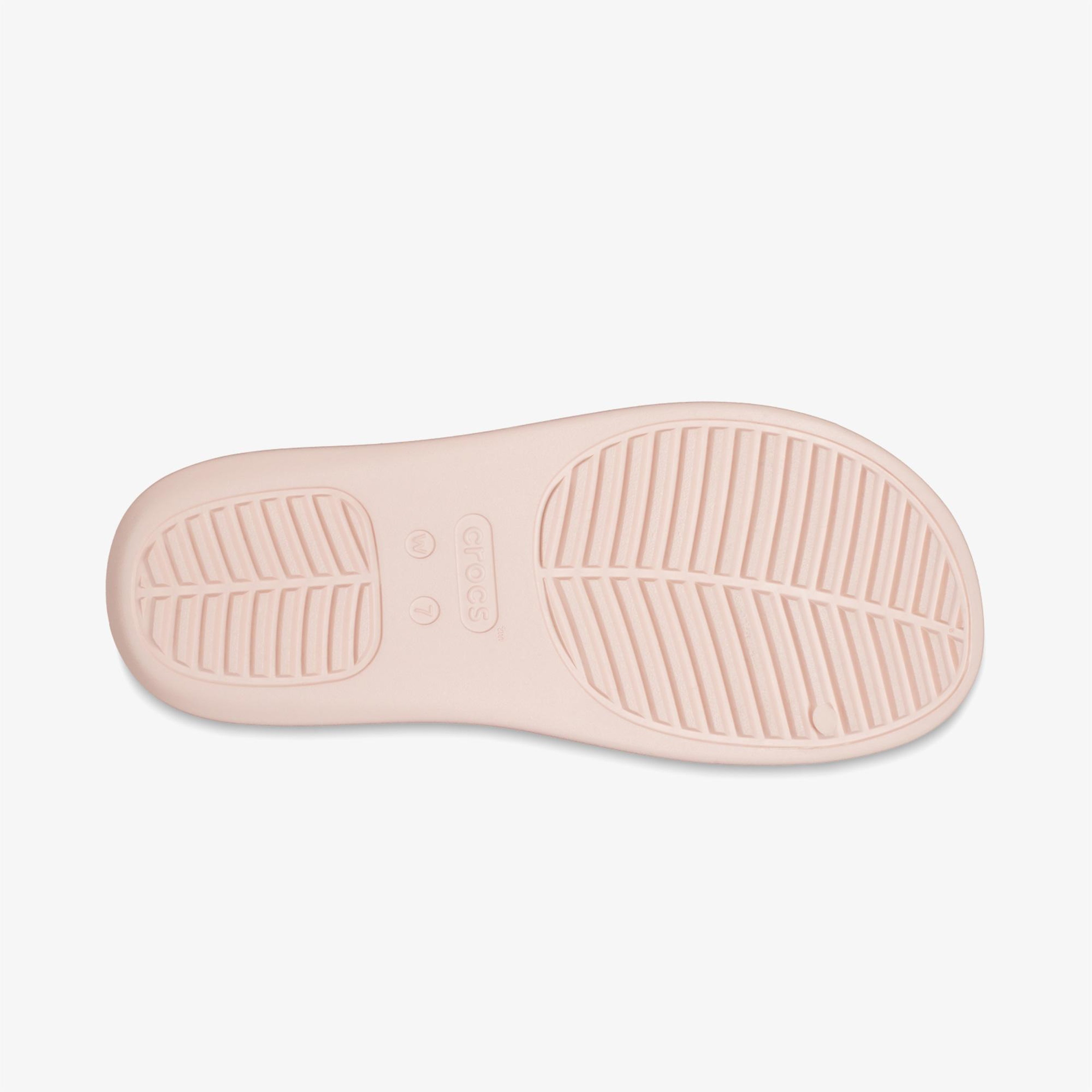 Crocs Getaway Platform H-Strap Kadın Bej Terlik