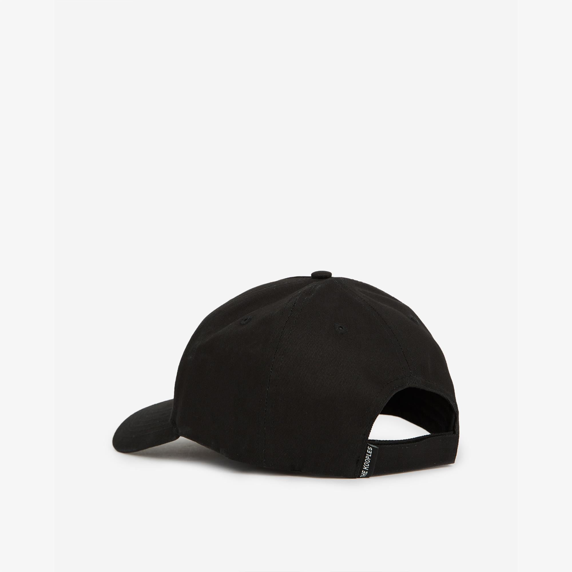 The Kooples Logolu Erkek Siyah Şapka