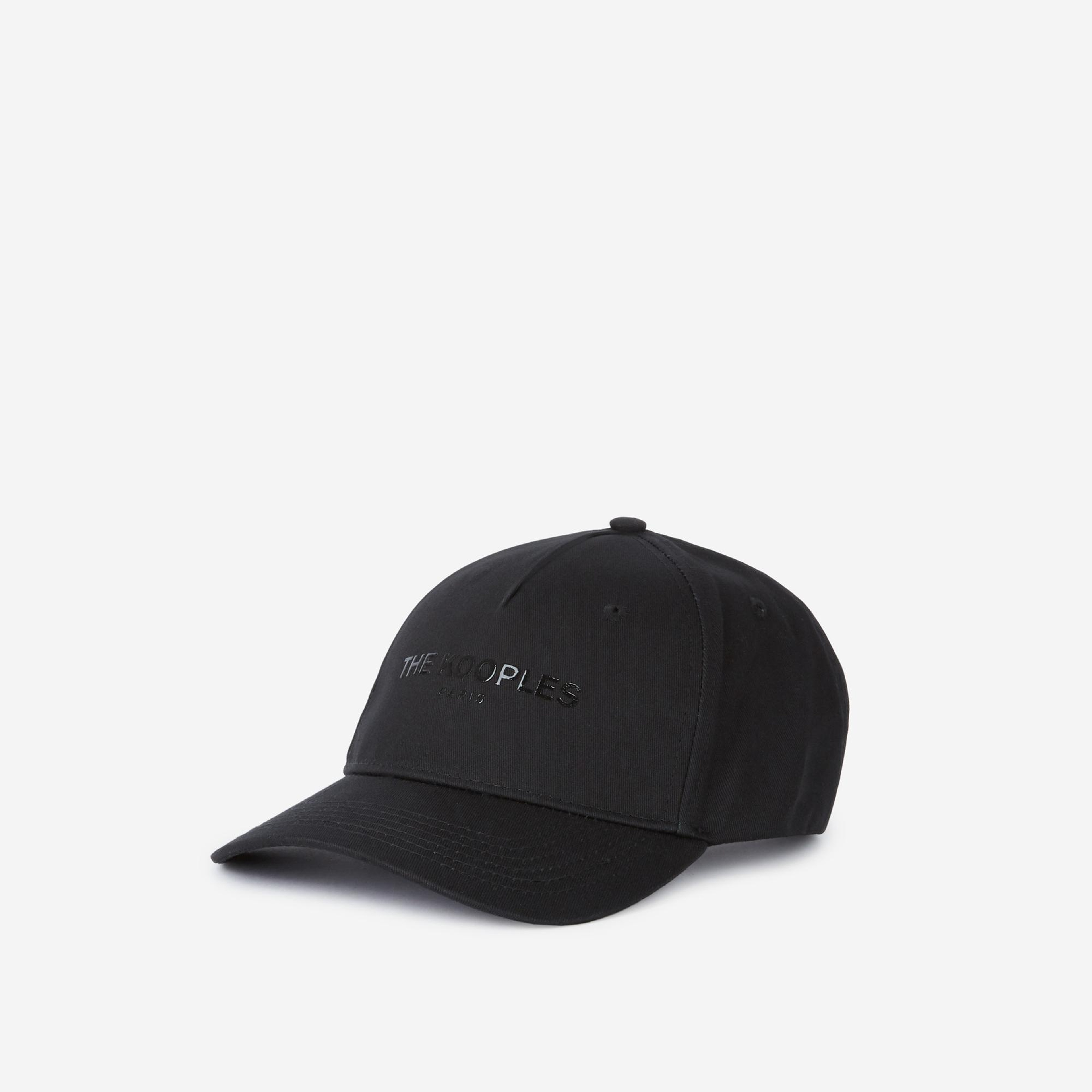 The Kooples Logolu Erkek Siyah Şapka