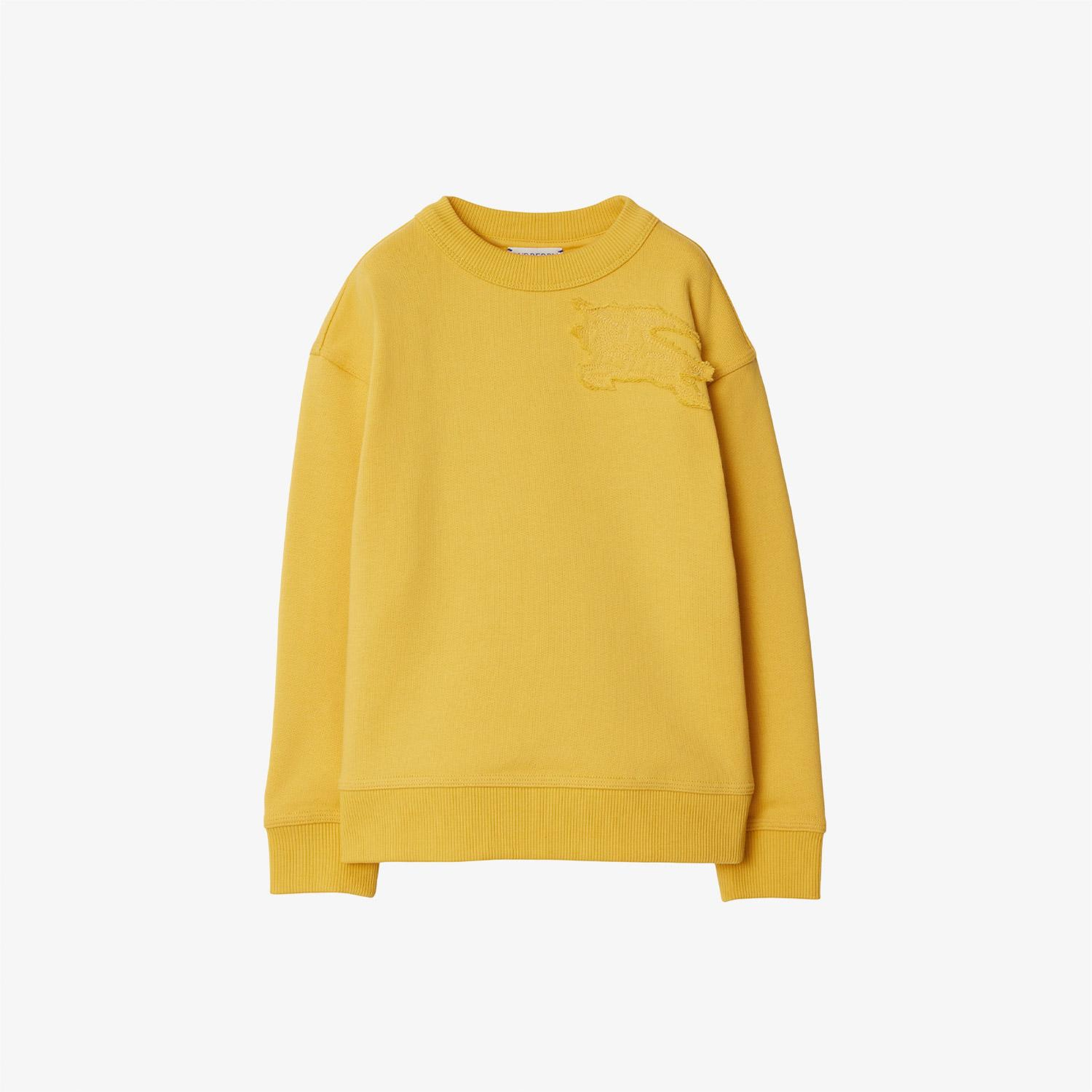 Burberry Çocuk Sarı Sweatshirt