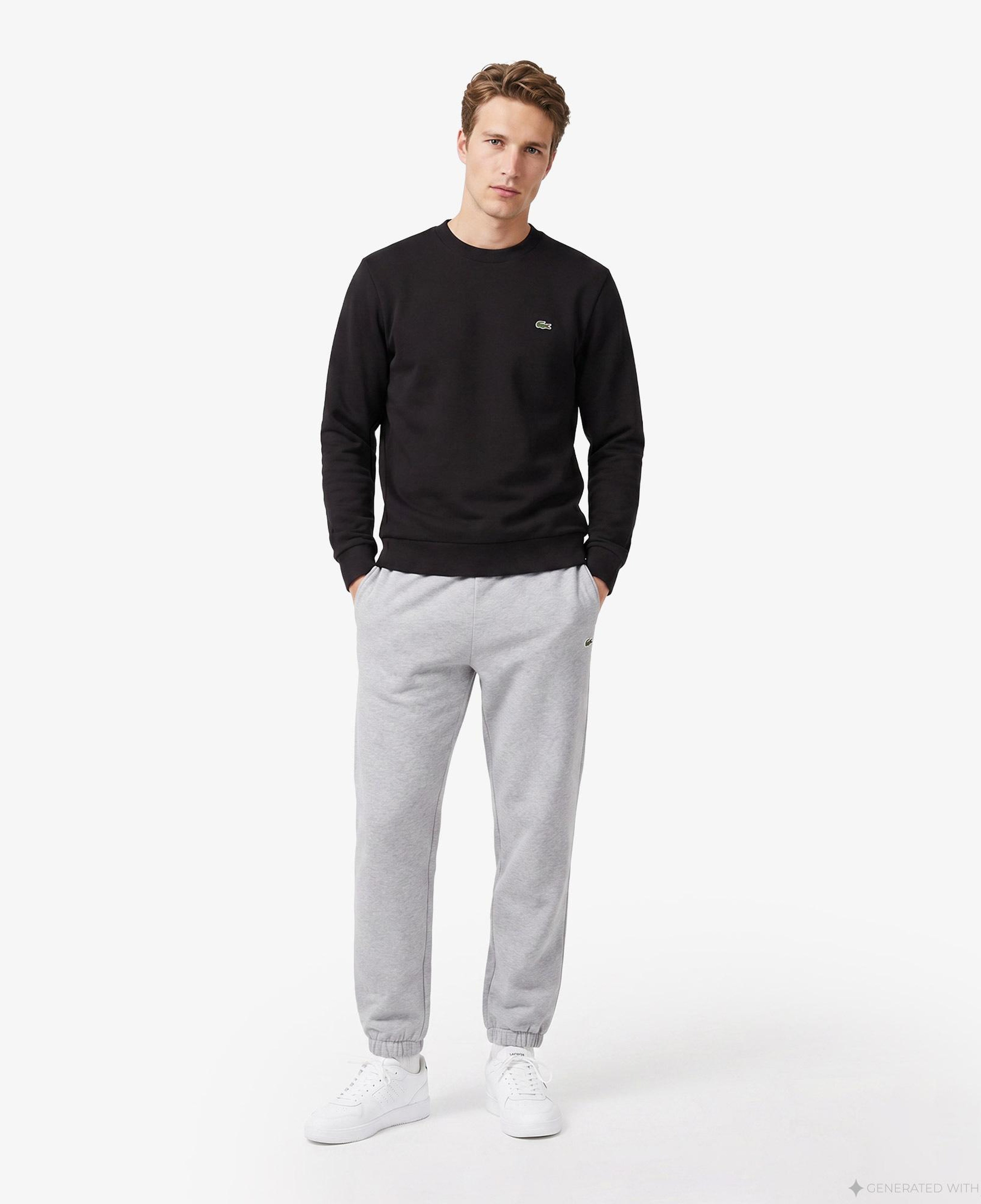 Lacoste Erkek Kahverengi Sweatshirt