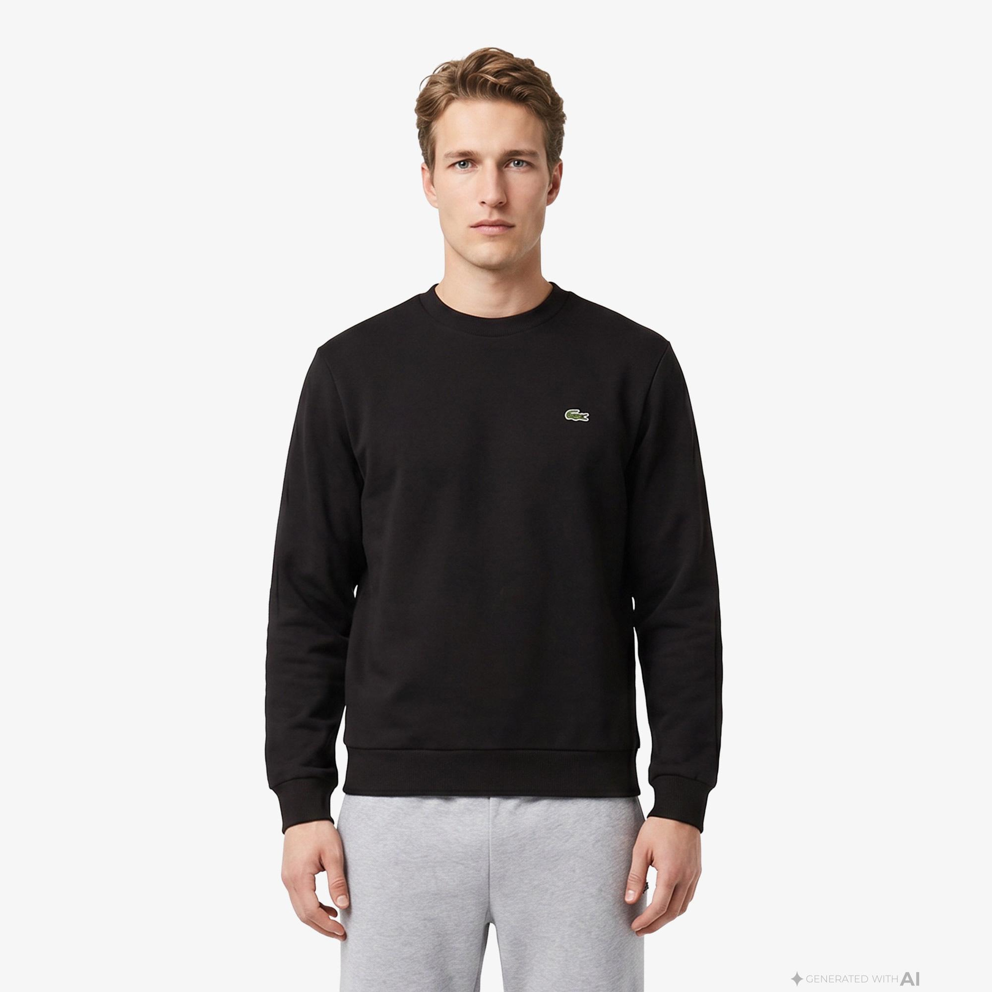 Lacoste Erkek Kahverengi Sweatshirt