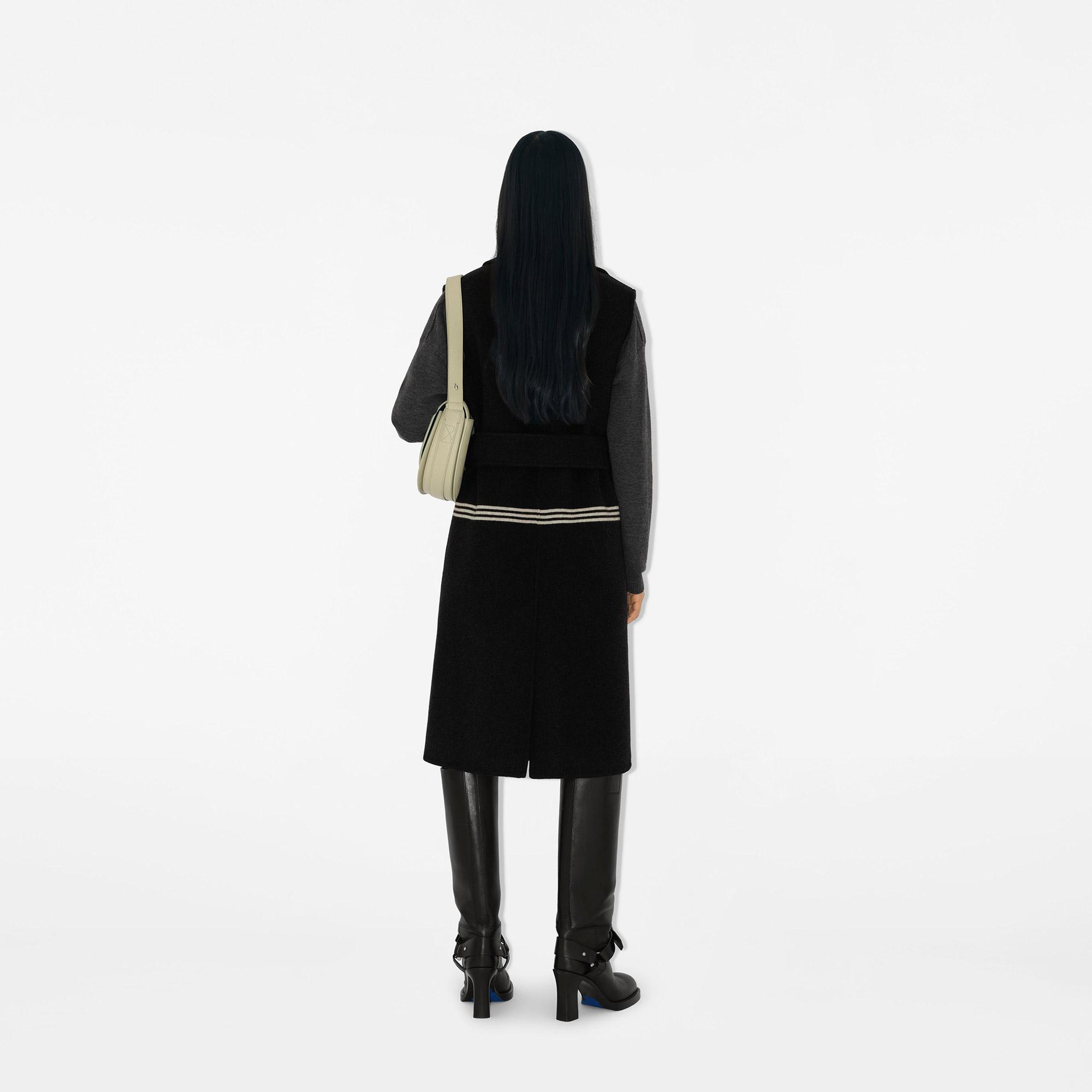Burberry Kadın Mavi Yün Mont