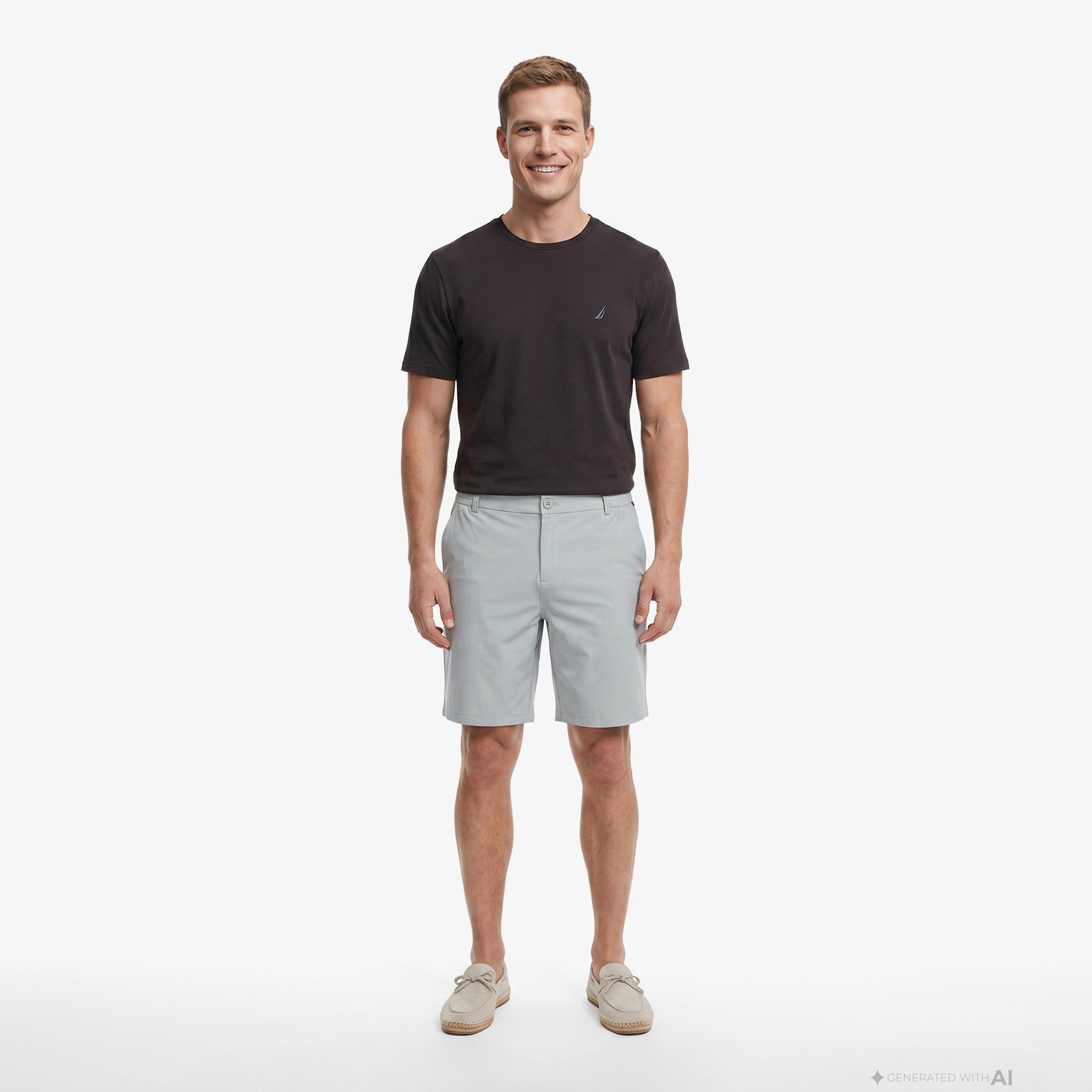 Nautica Erkek Kahverengi Regular Fit T-Shirt