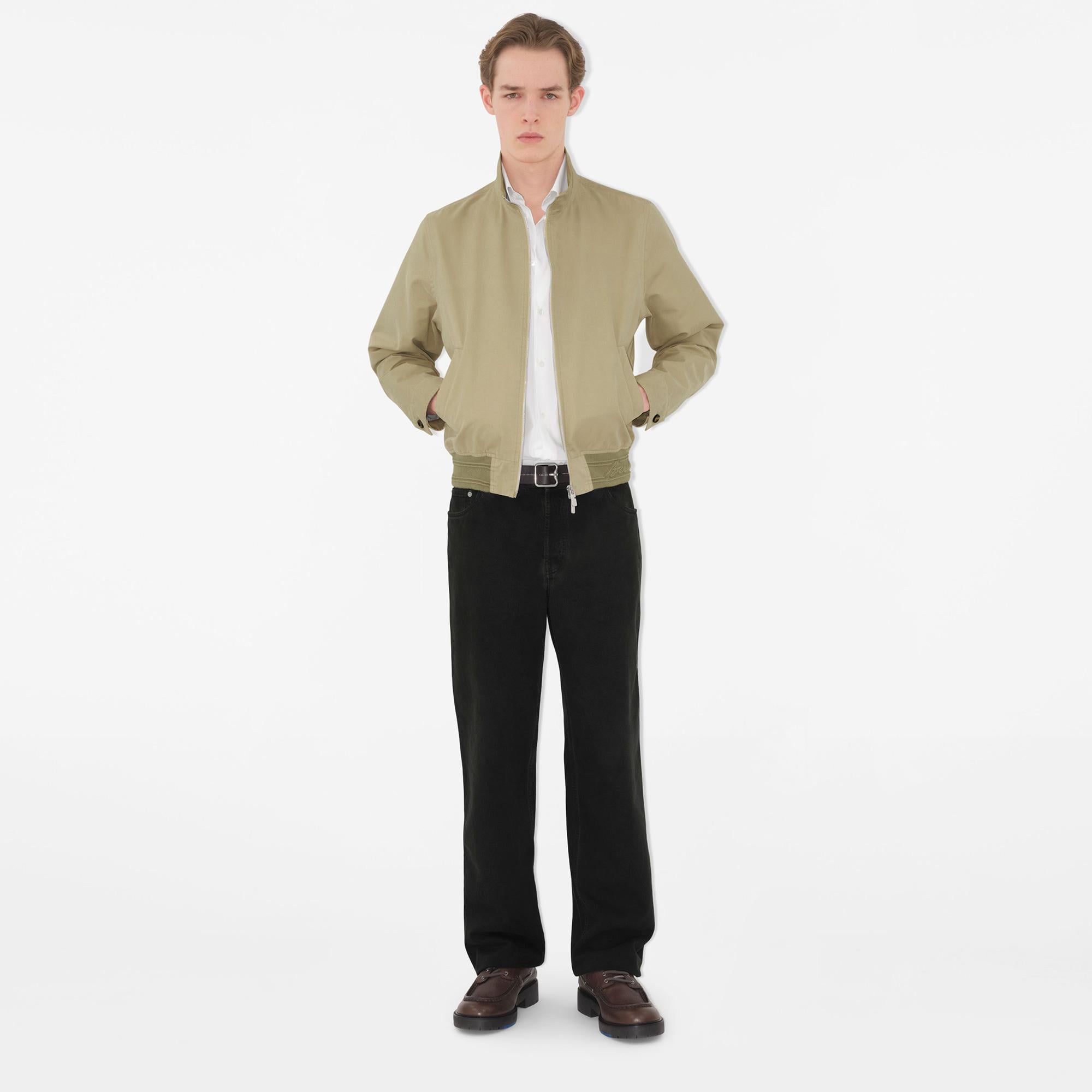 Burberry Ros Slim Fit Cotton Erkek Beyaz Gömlek