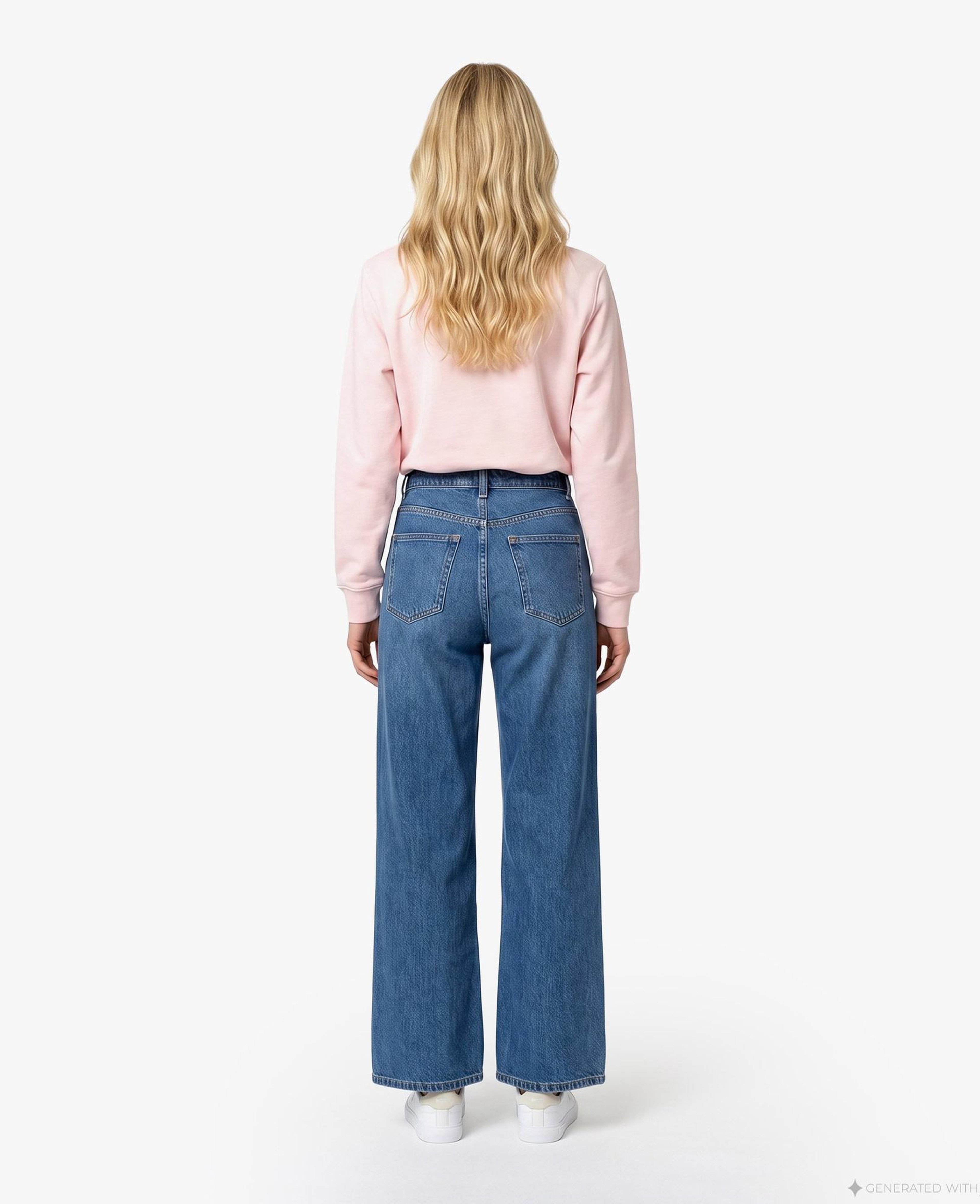 Lacoste Kadın Mavi Jean