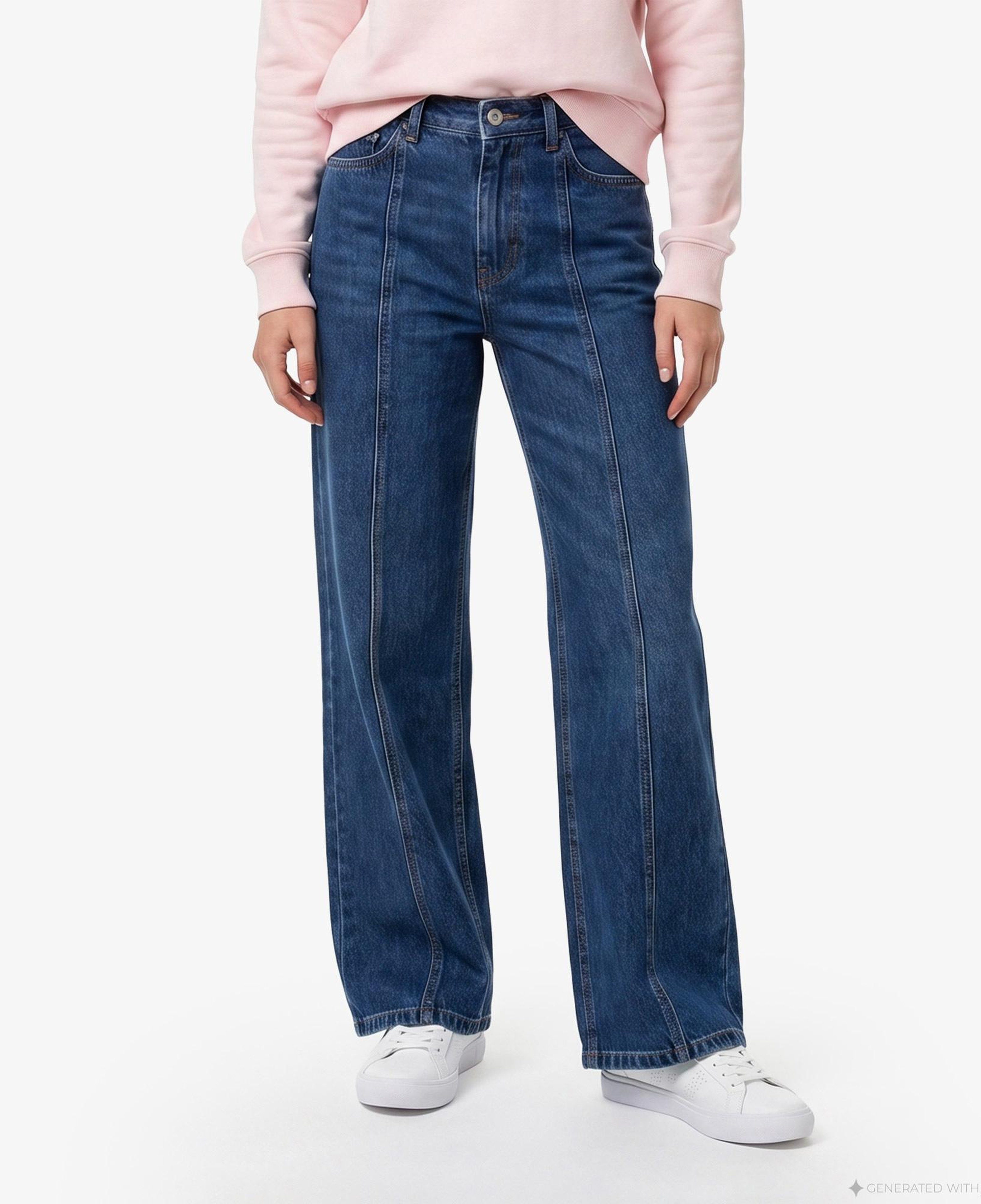 Lacoste Kadın Mavi Jean
