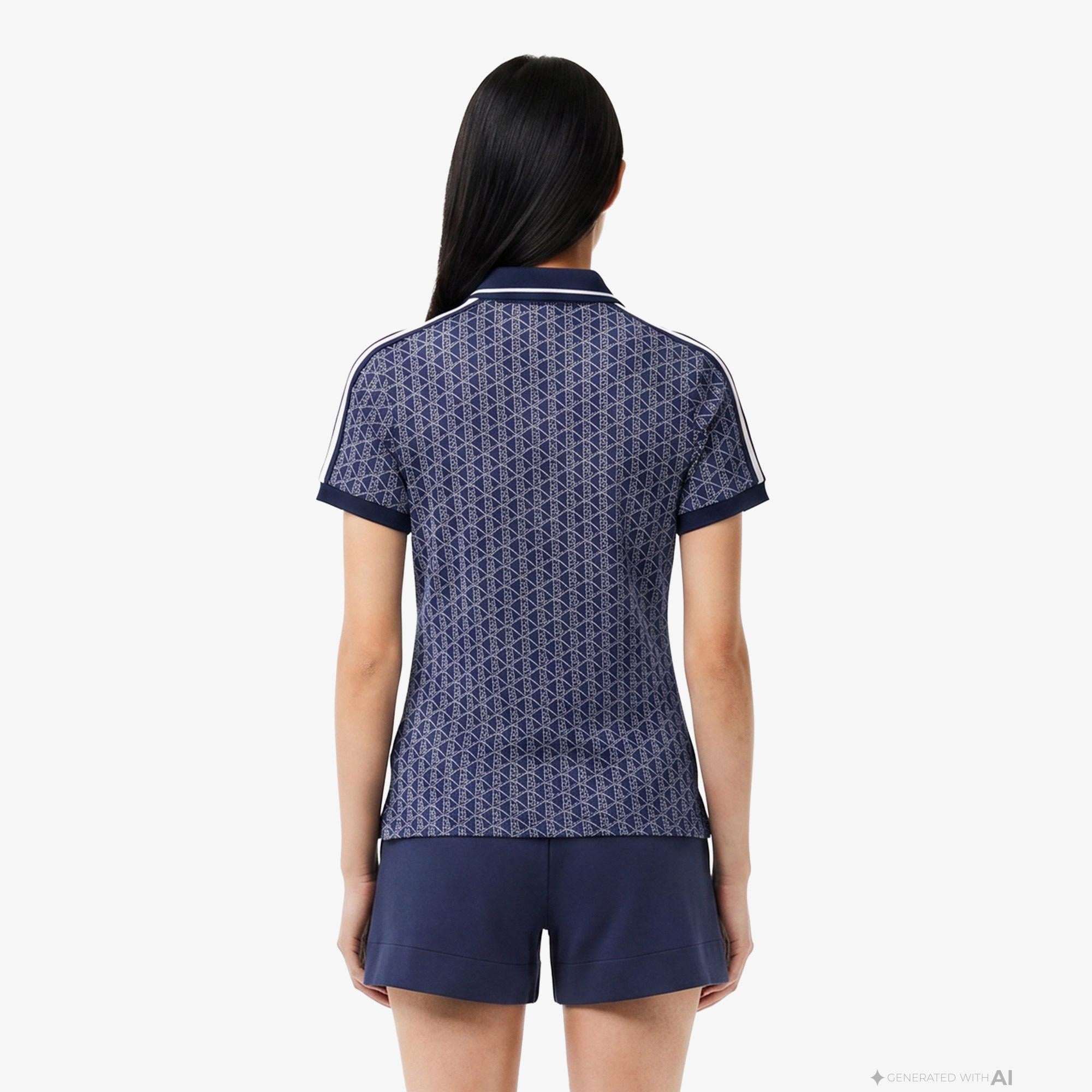 Lacoste Kadın Lacivert Polo