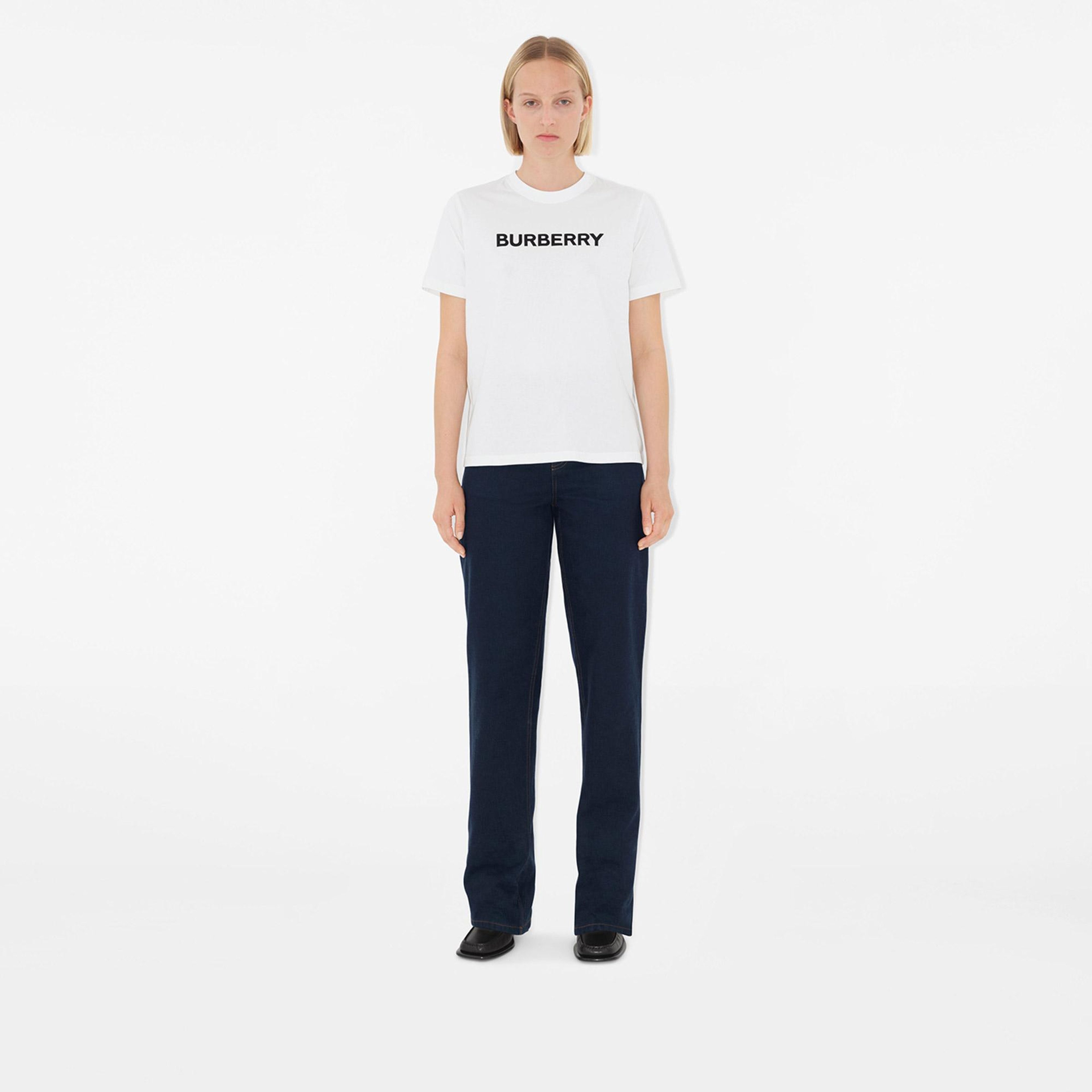 Burberry Kadın Beyaz T-Shirt
