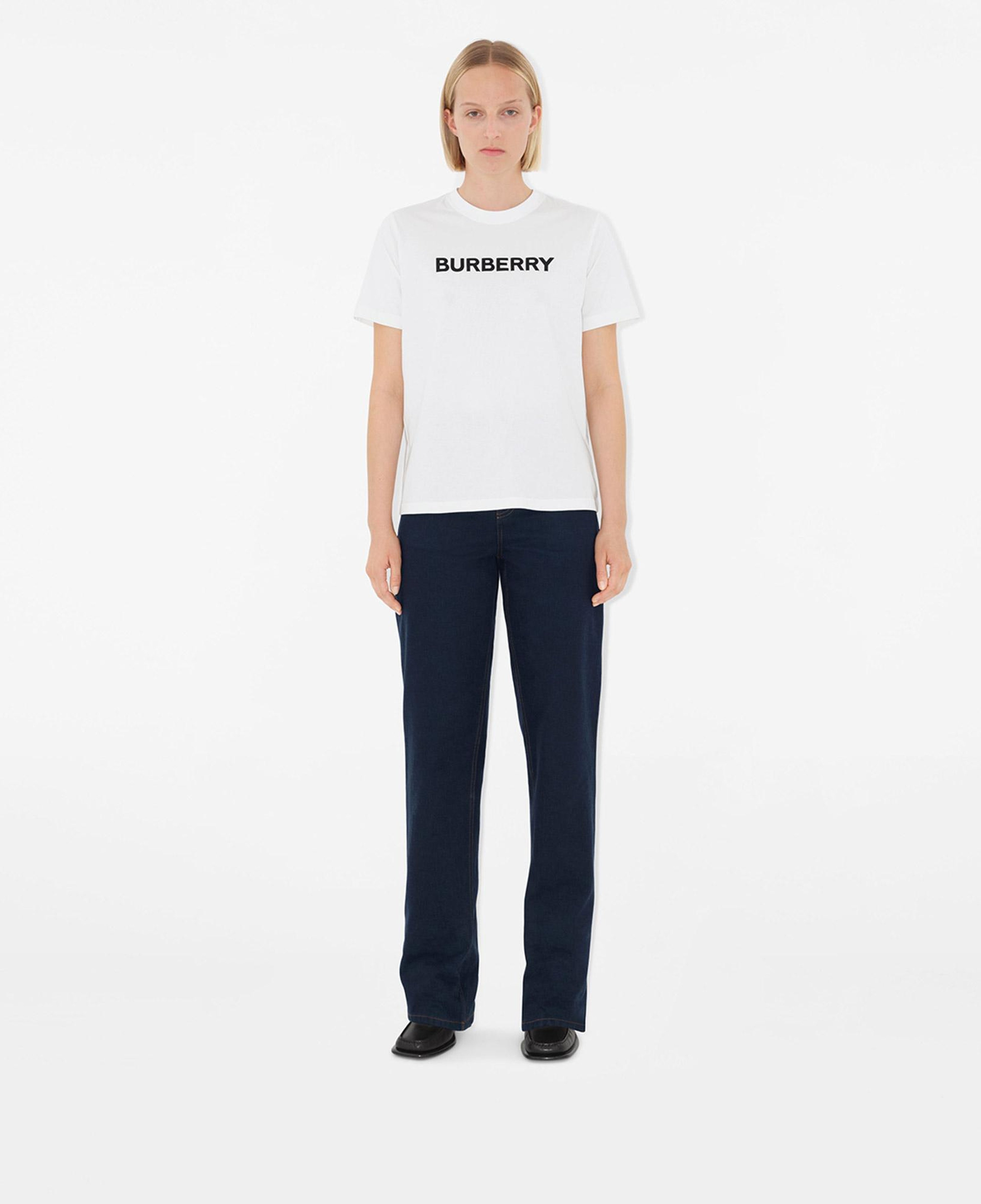 Burberry Kadın Beyaz T-Shirt