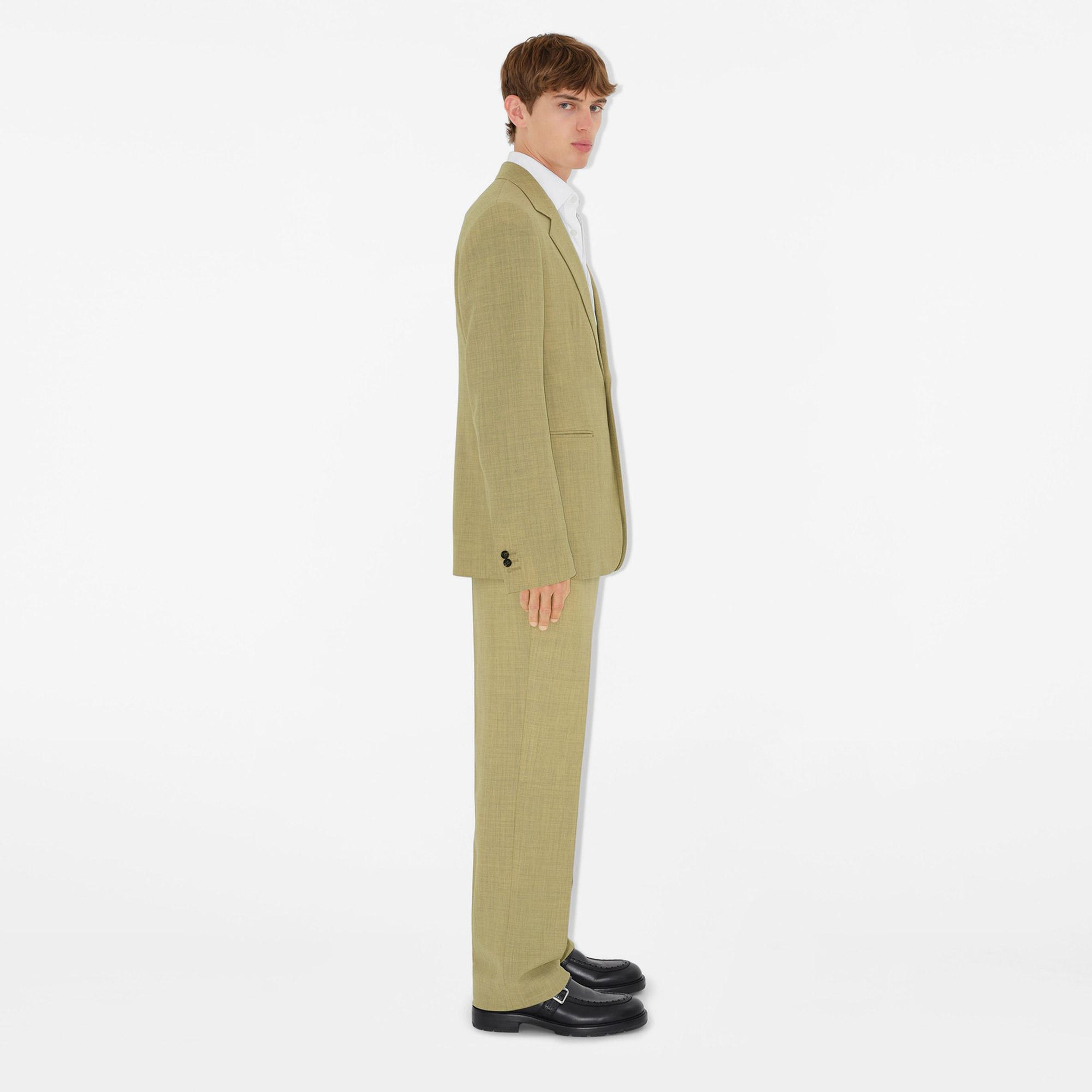 Burberry Erkek Bej Yün Ceket