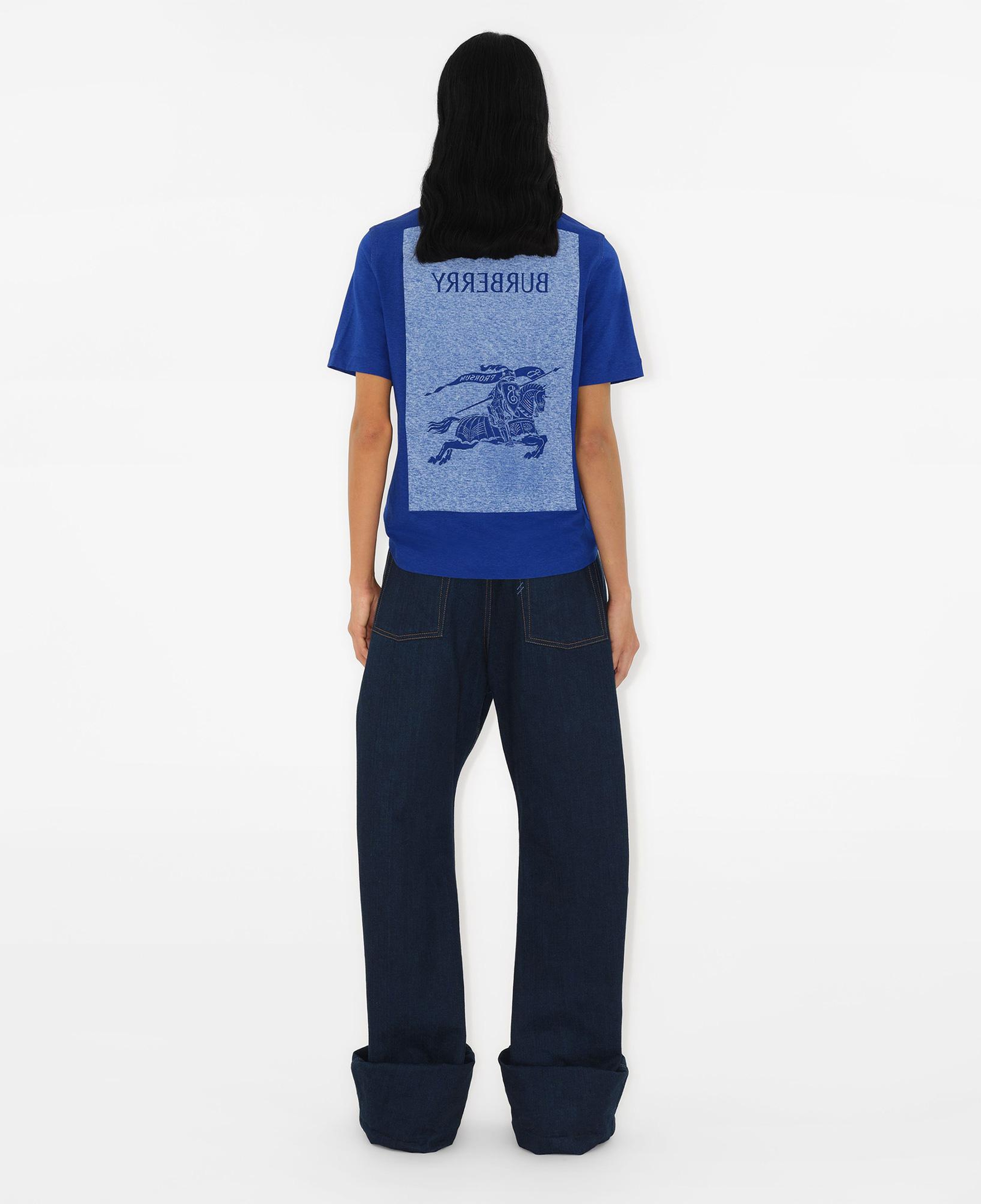 Burberry Kadın Mavi T-Shirt
