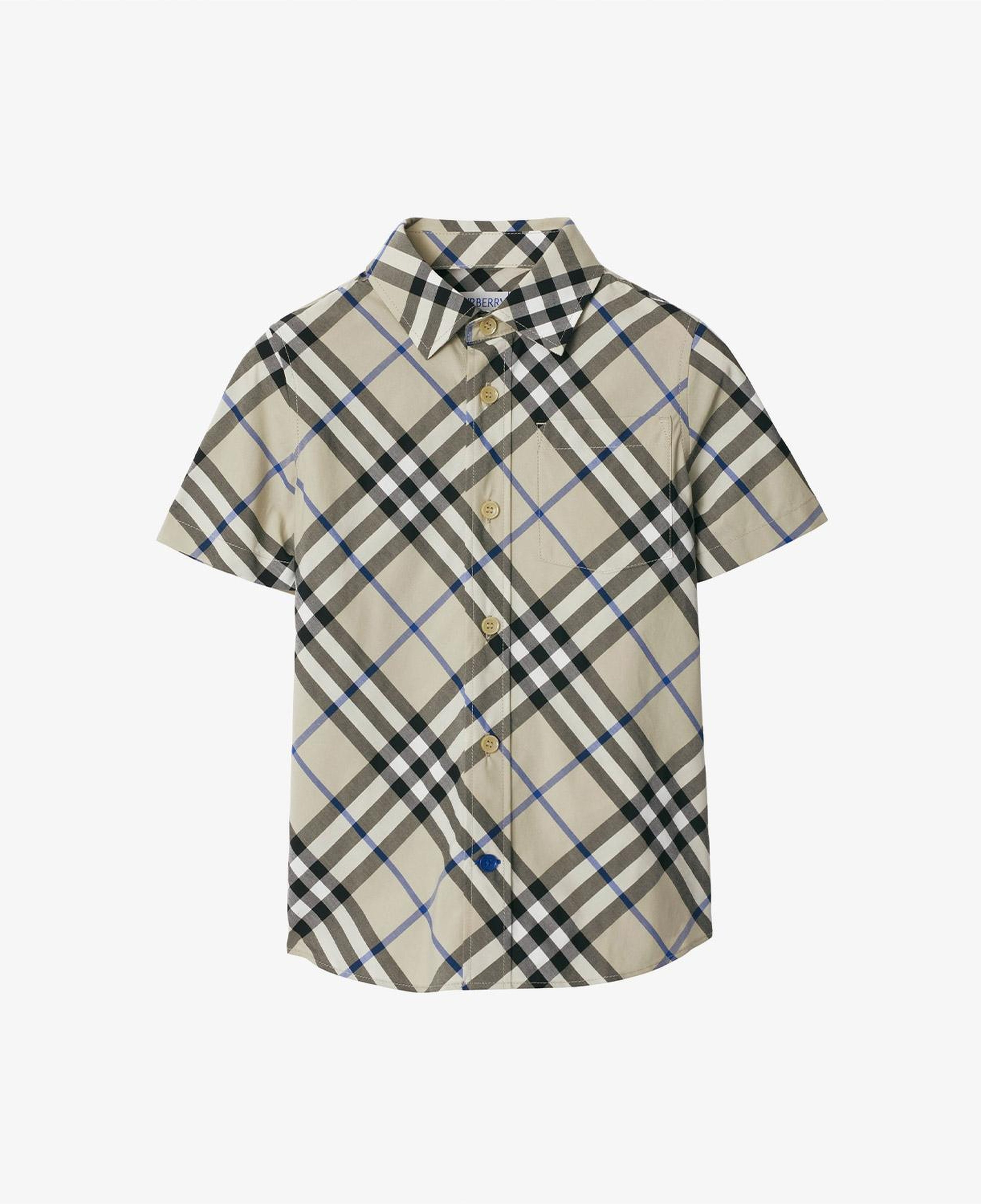Burberry Çocuk Yeşil Gömlek