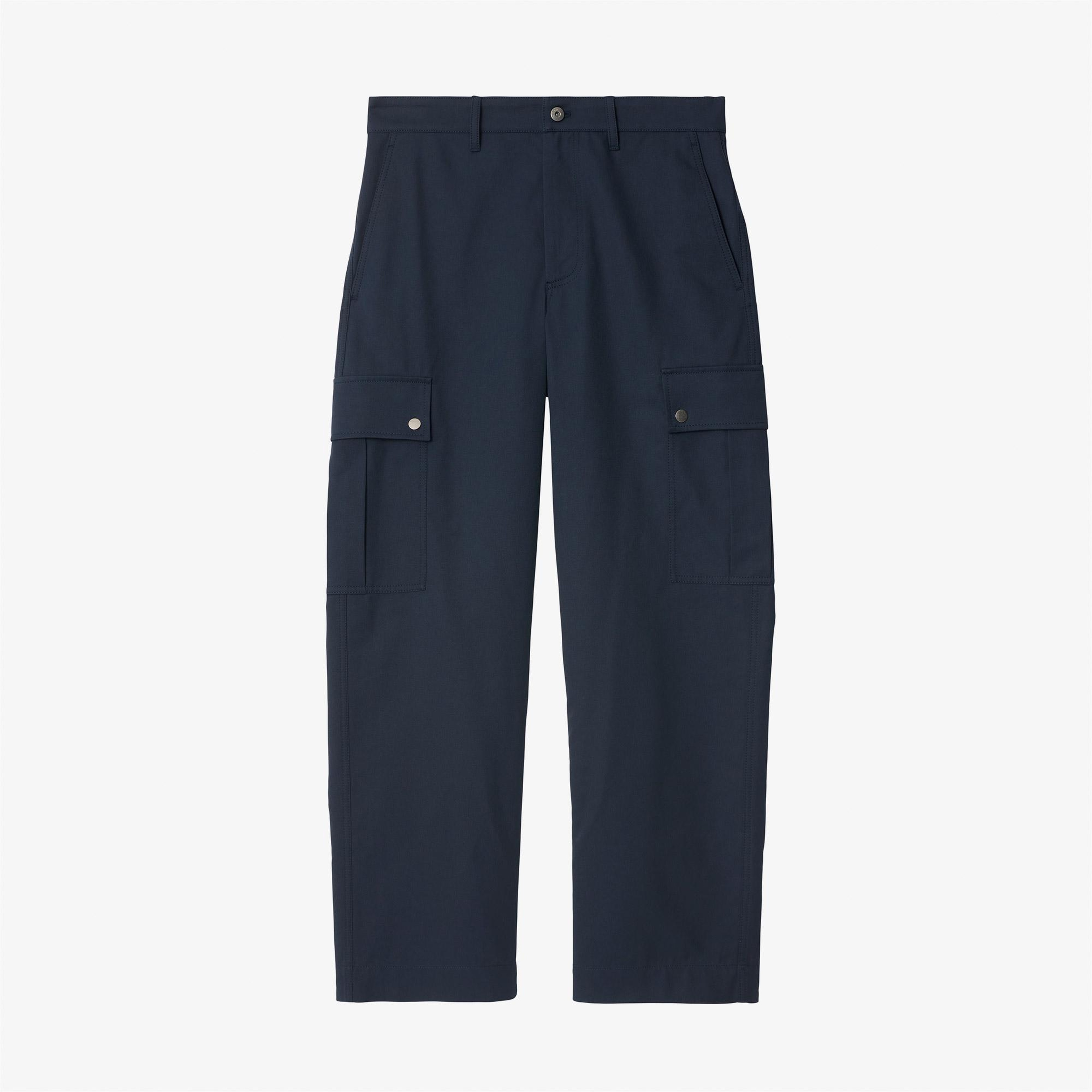 Burberry Erkek Gri Pantolon