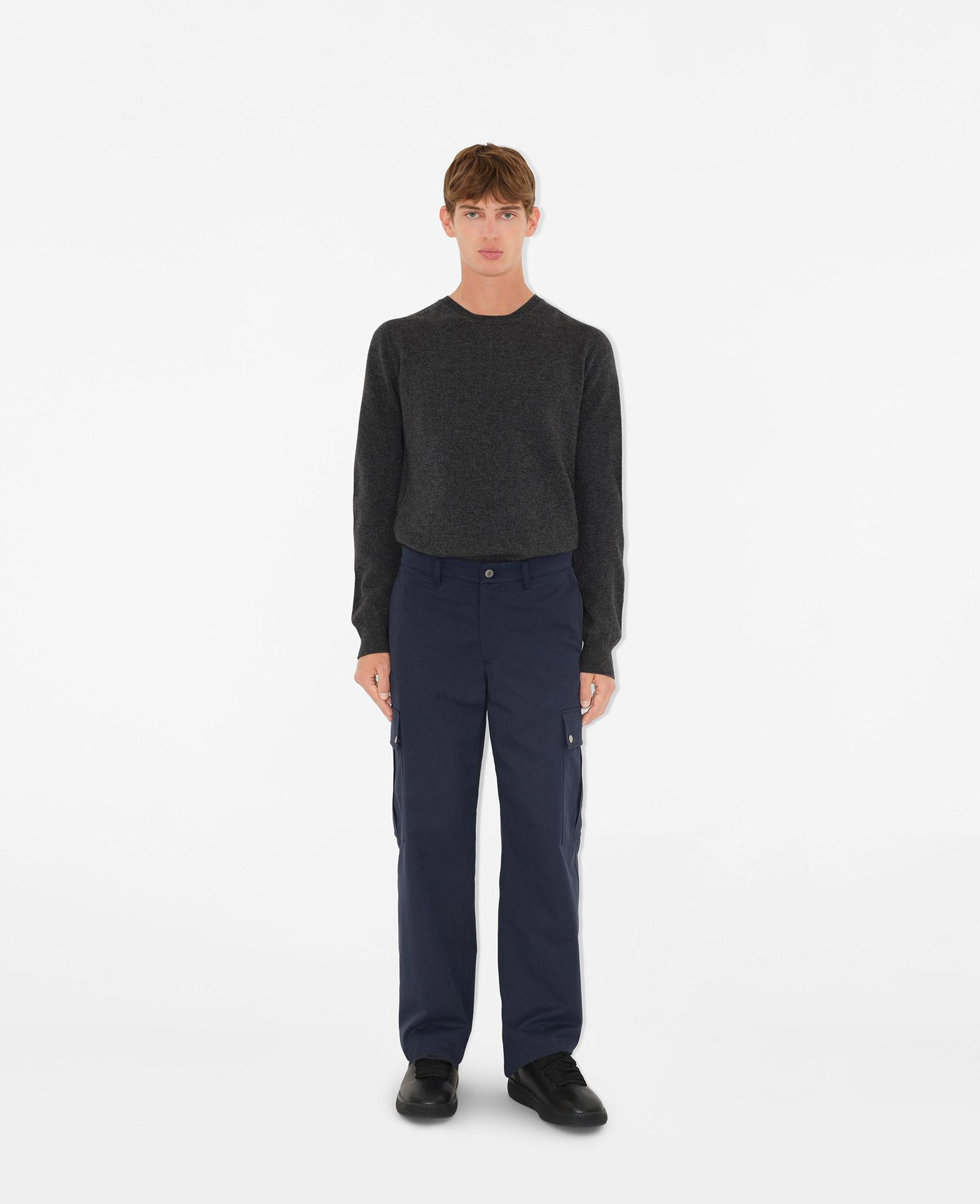 Burberry Erkek Gri Pantolon