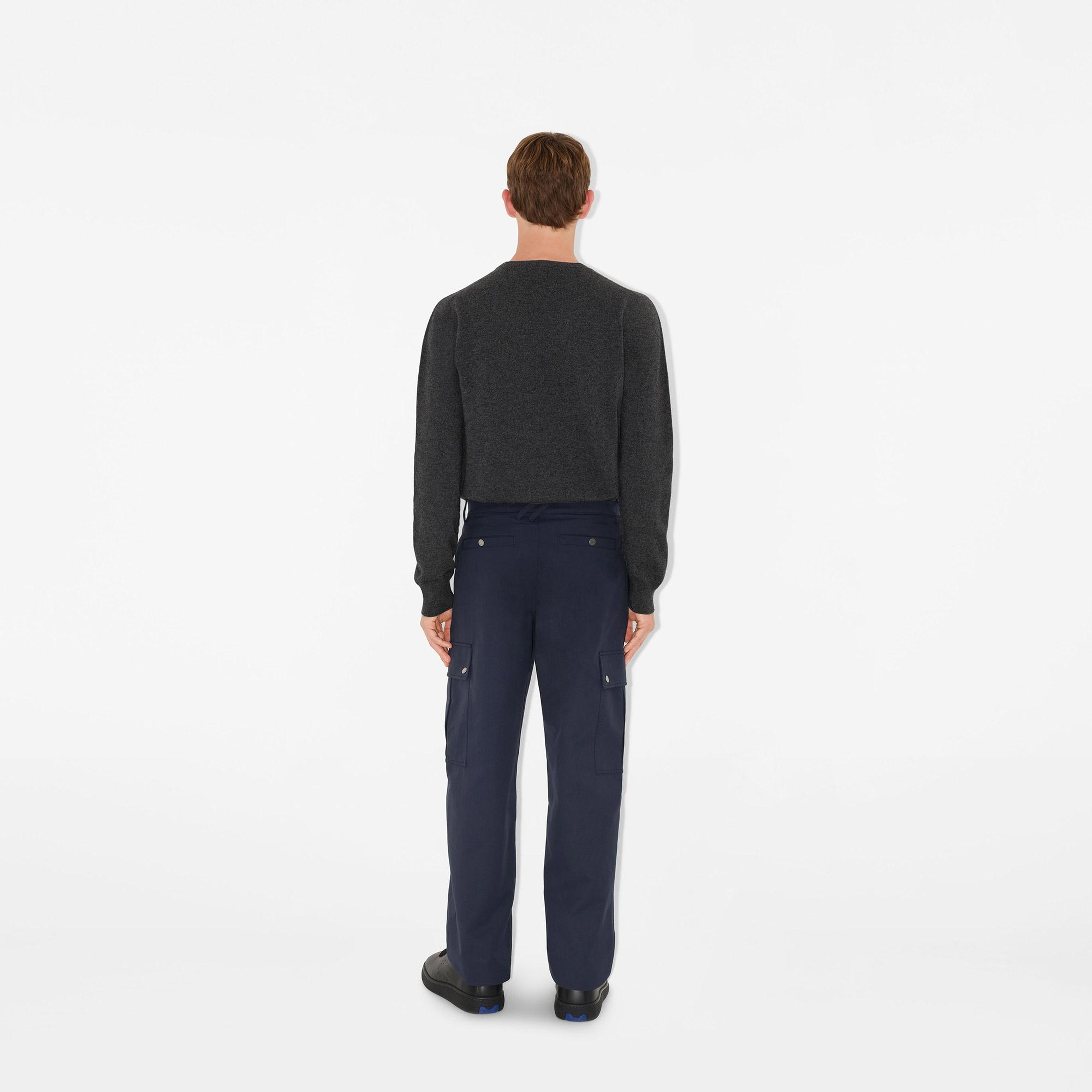 Burberry Erkek Gri Pantolon