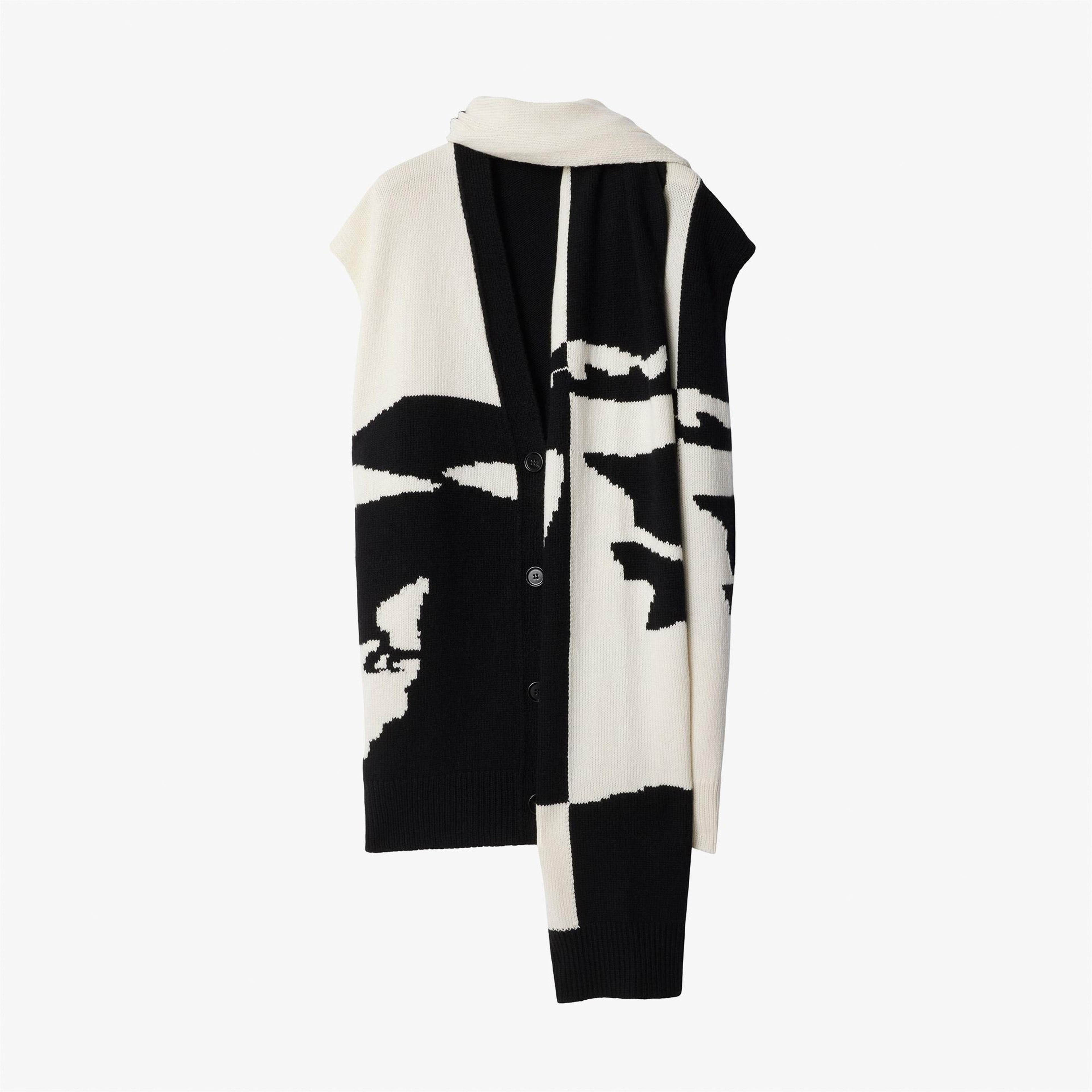 Burberry Kadın Siyah Panço