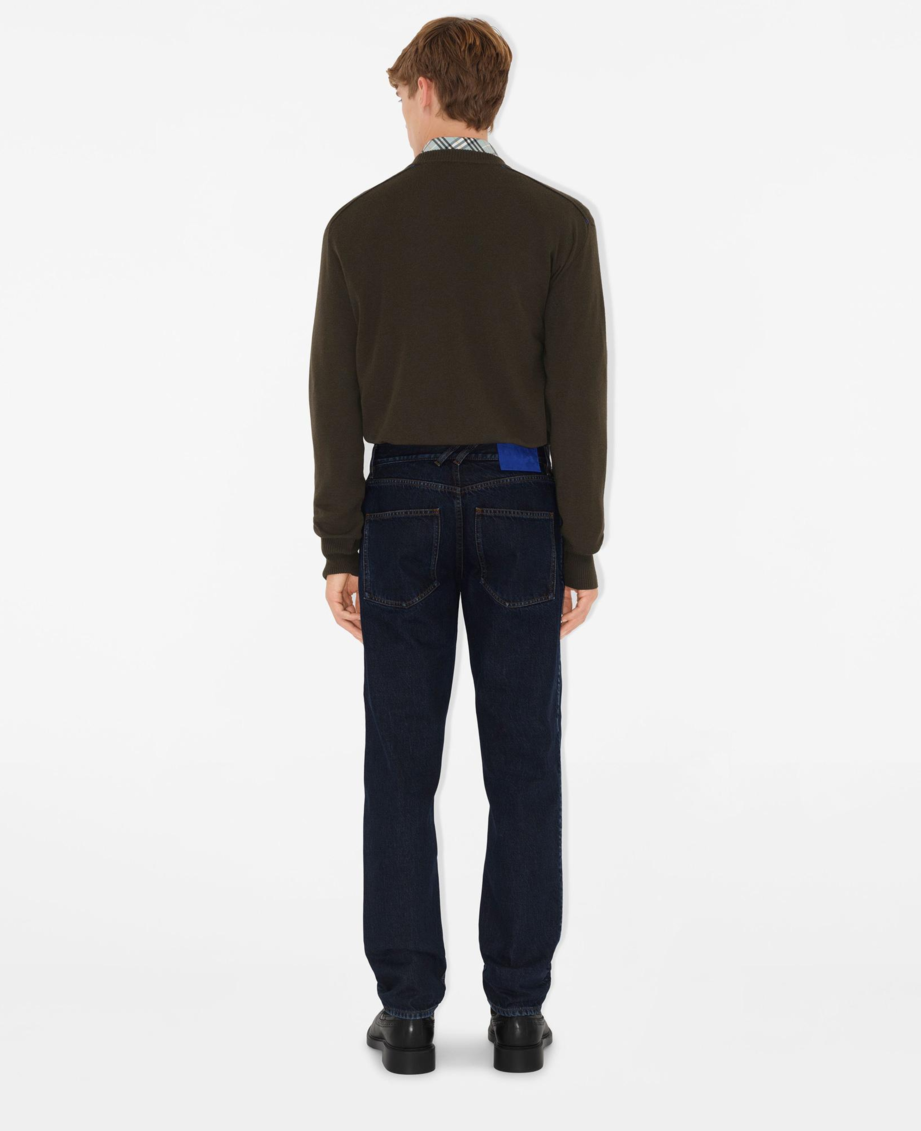 Burberry Erkek Mavi Pantolon