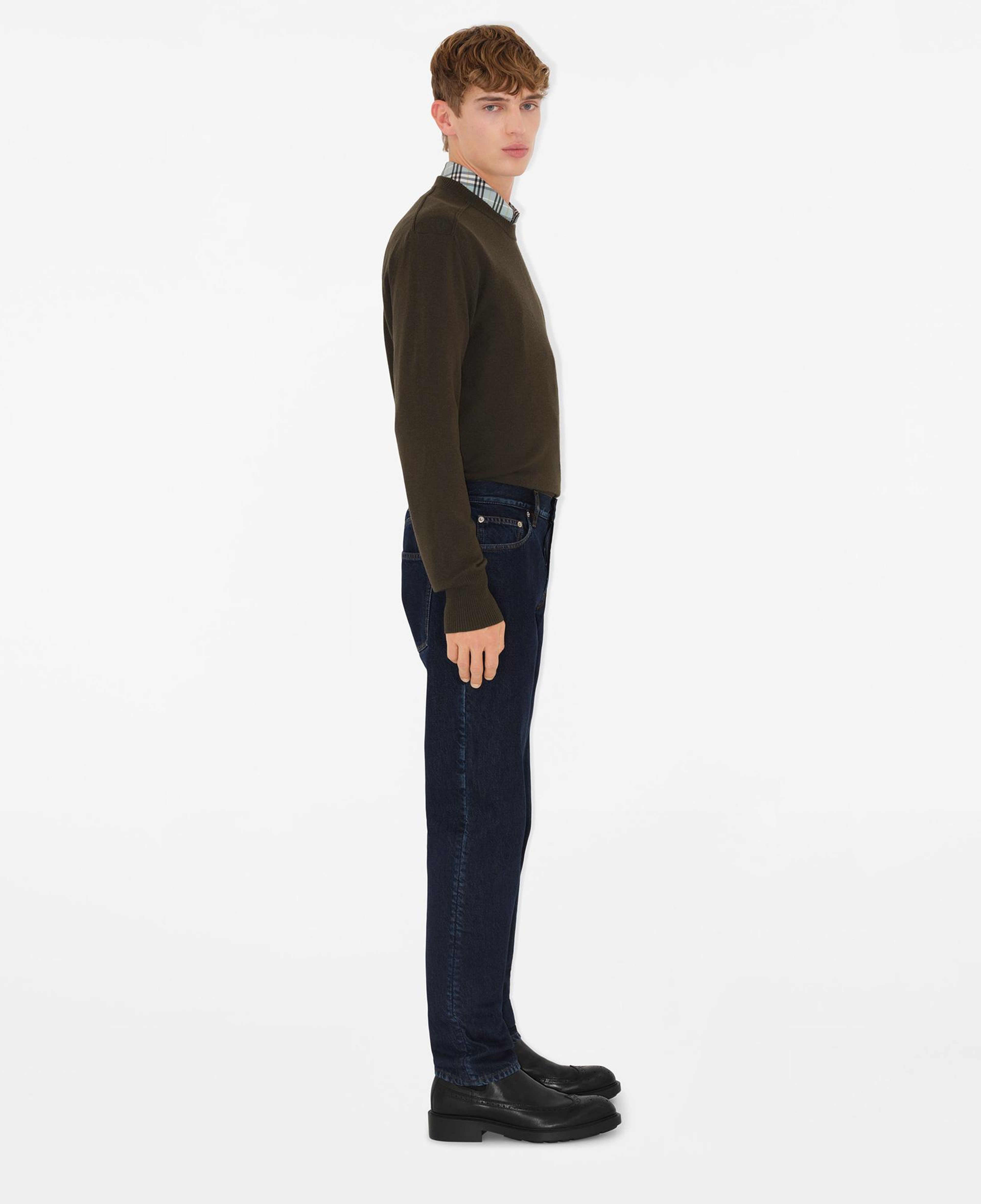 Burberry Erkek Mavi Pantolon