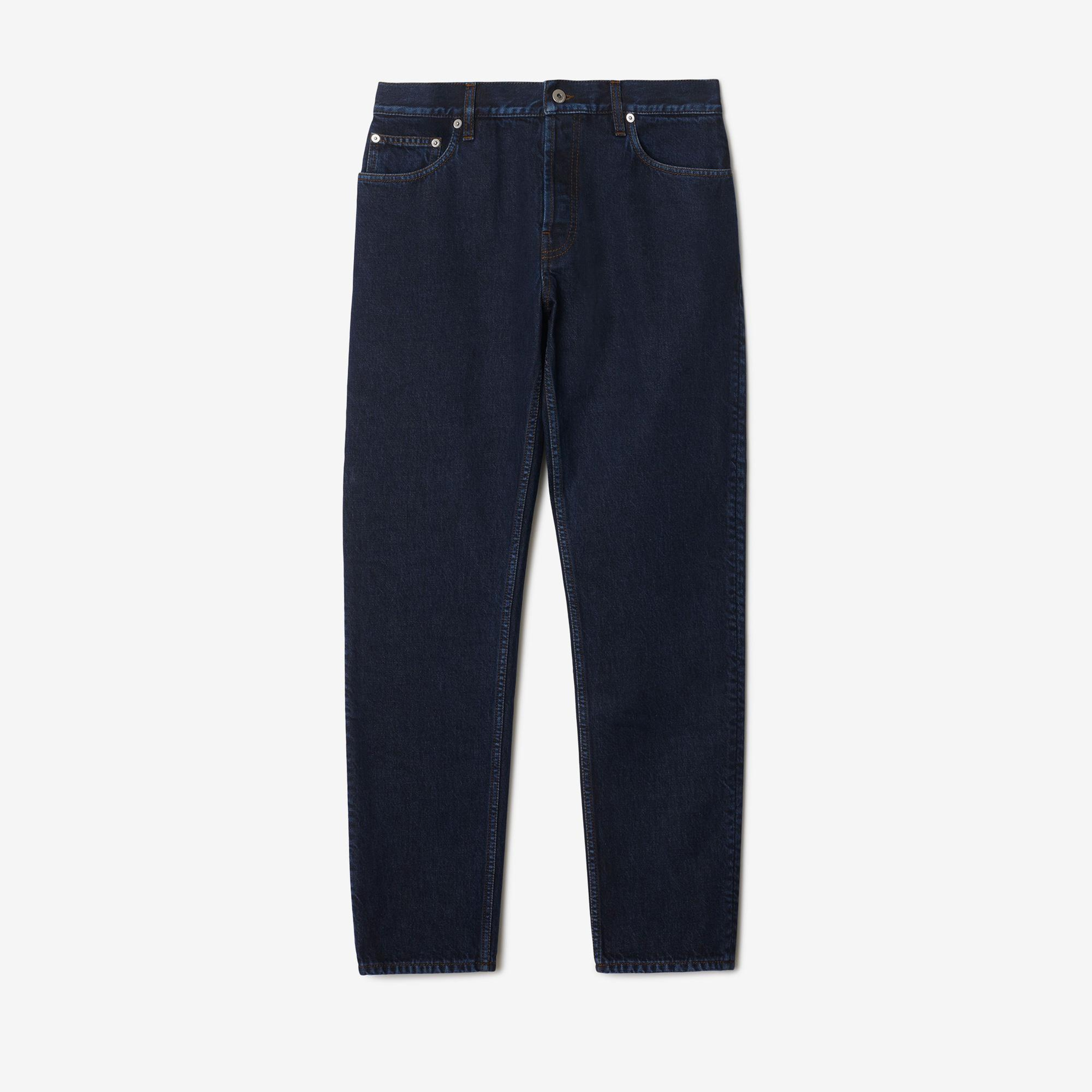 Burberry Erkek Mavi Pantolon