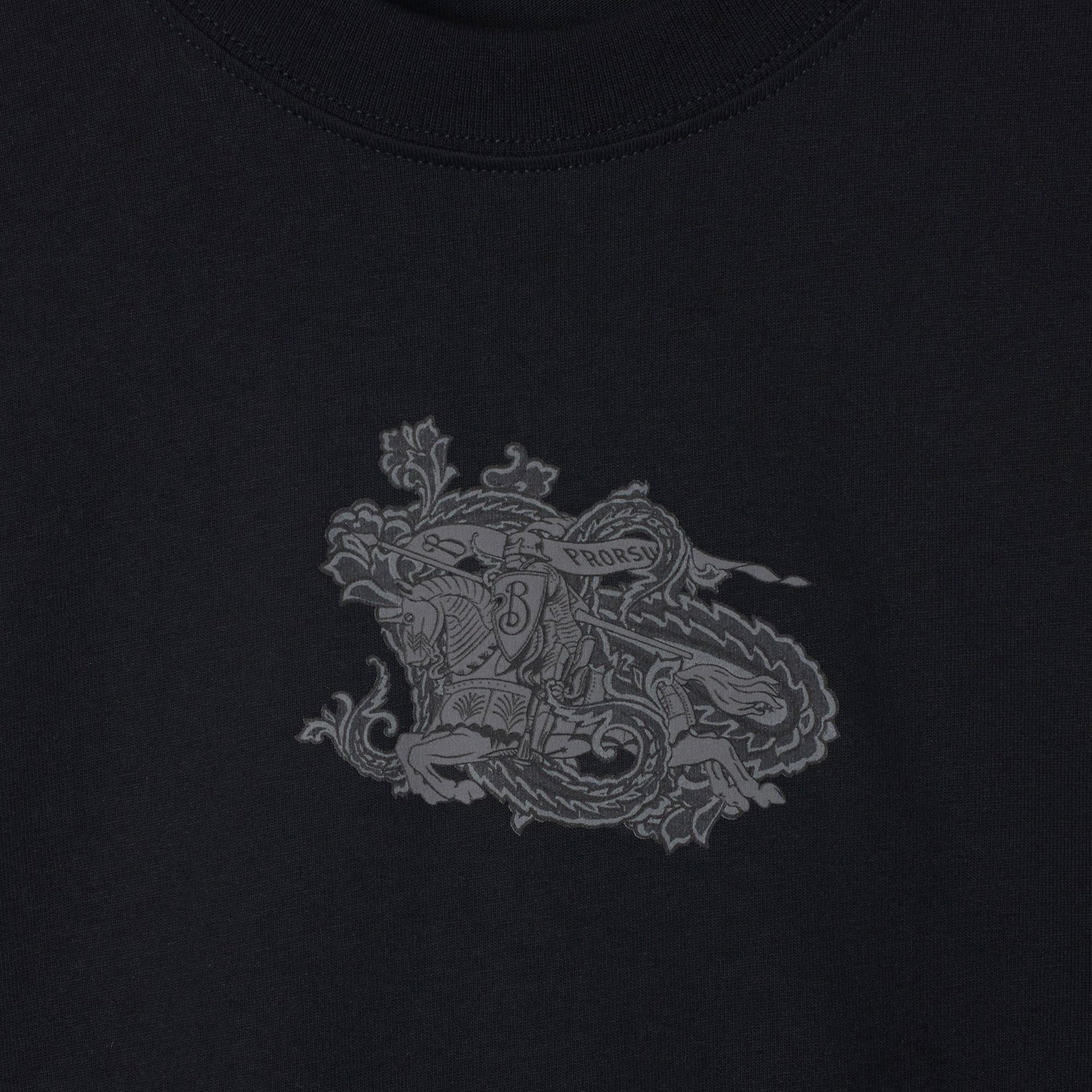 Burberry Kadın Siyah T-Shirt
