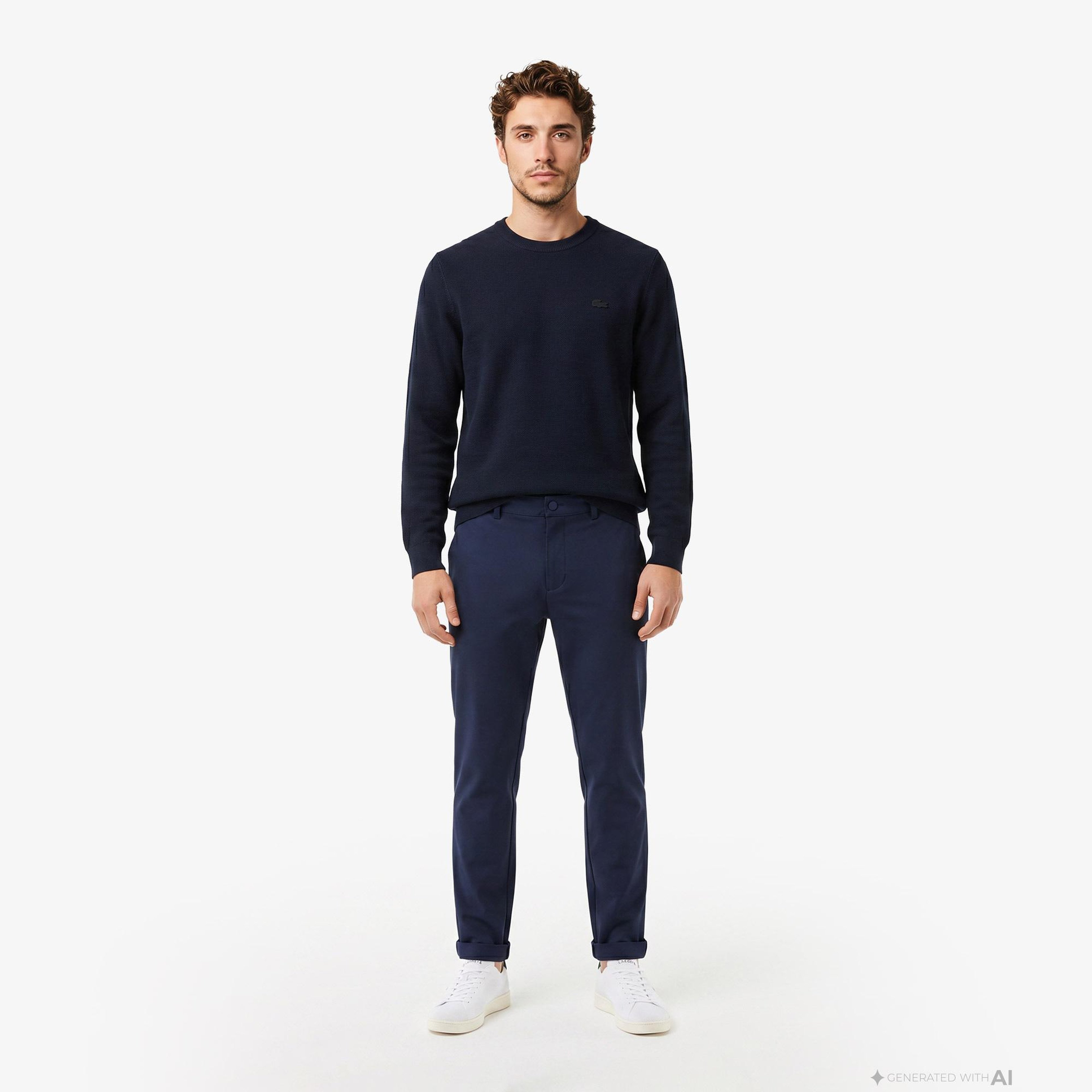 Lacoste Erkek Lacivert Kazak