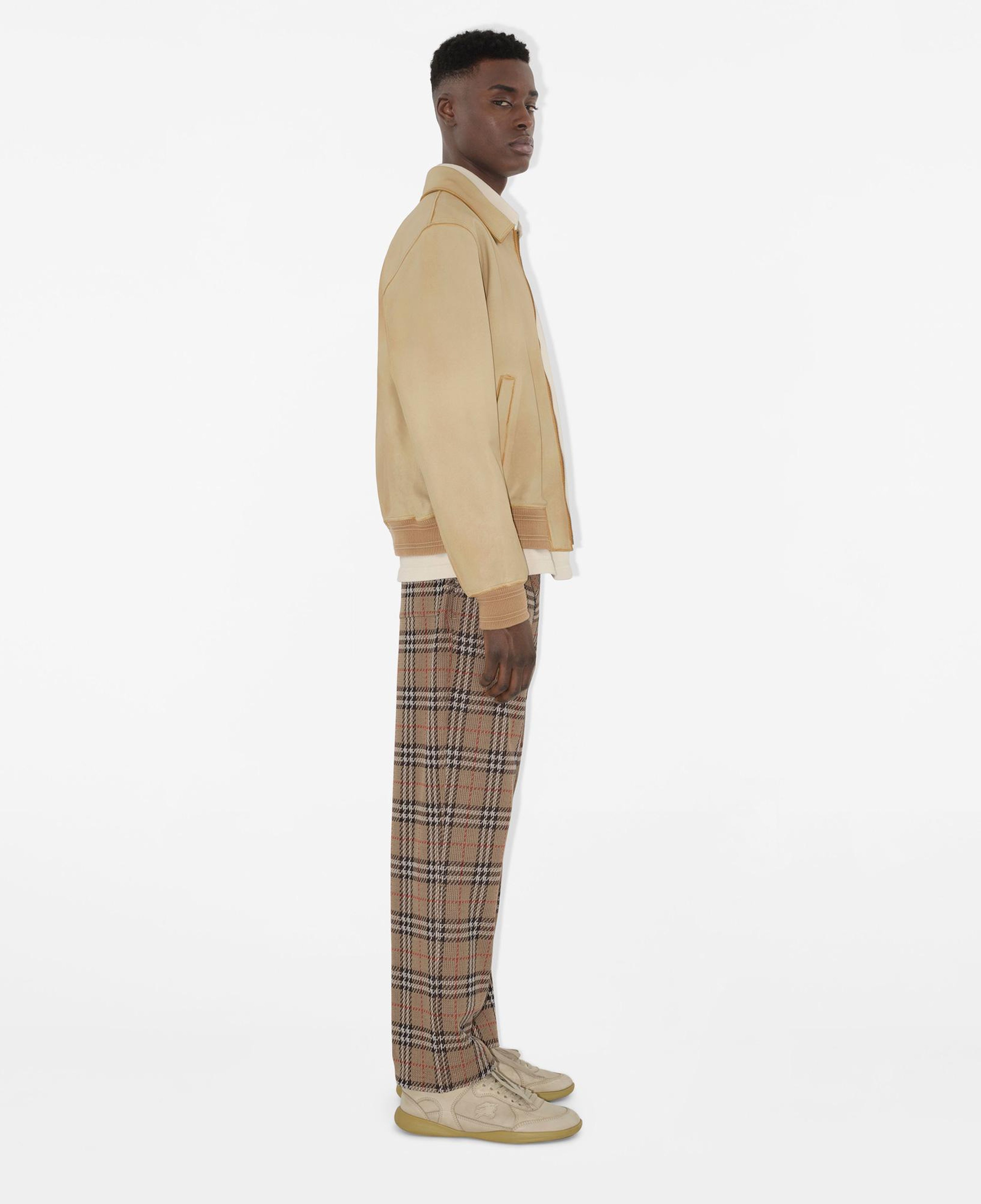 Burberry Sic Cotton Blend Track Erkek Bej Eşofman Altı