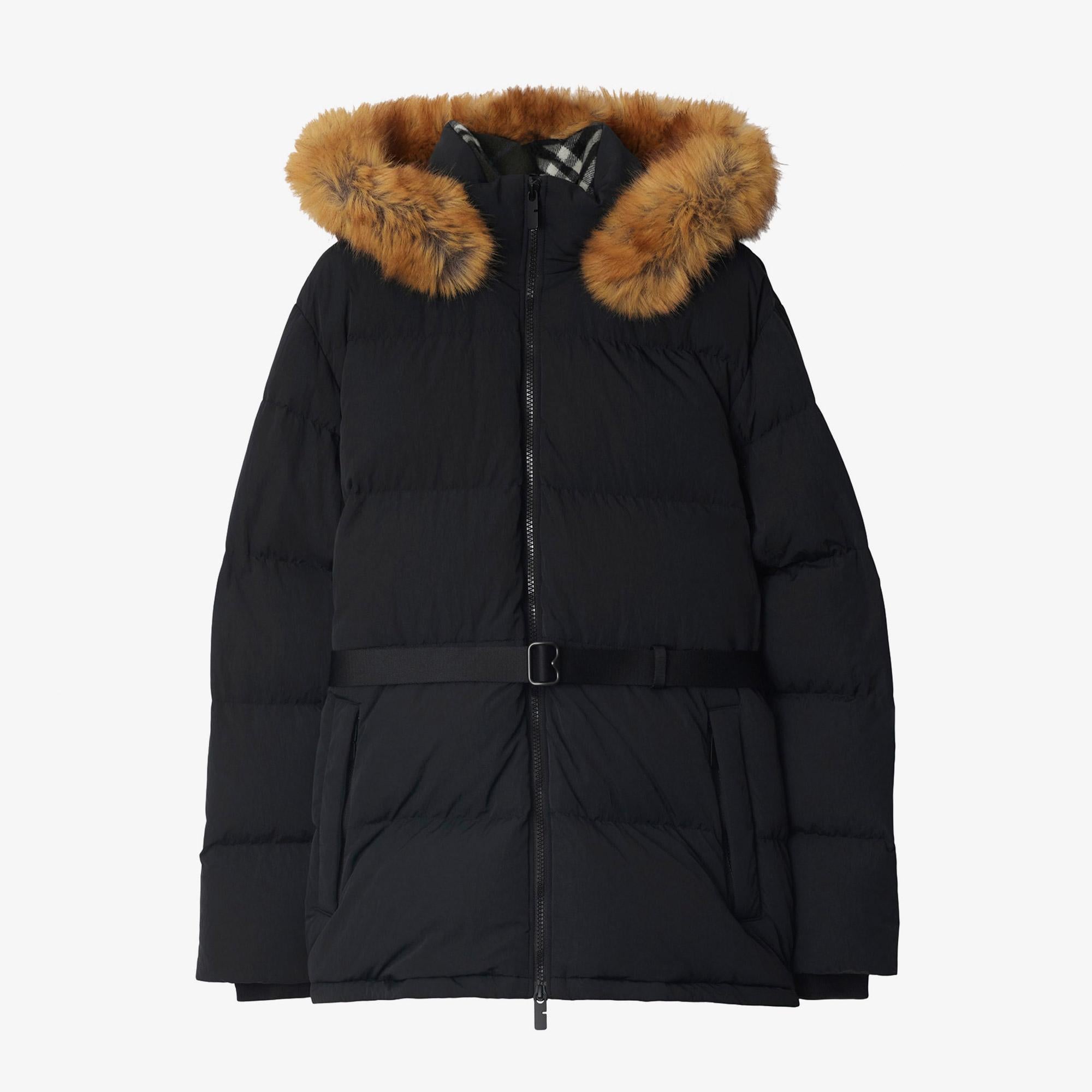Burberry Kadın Siyah Mont