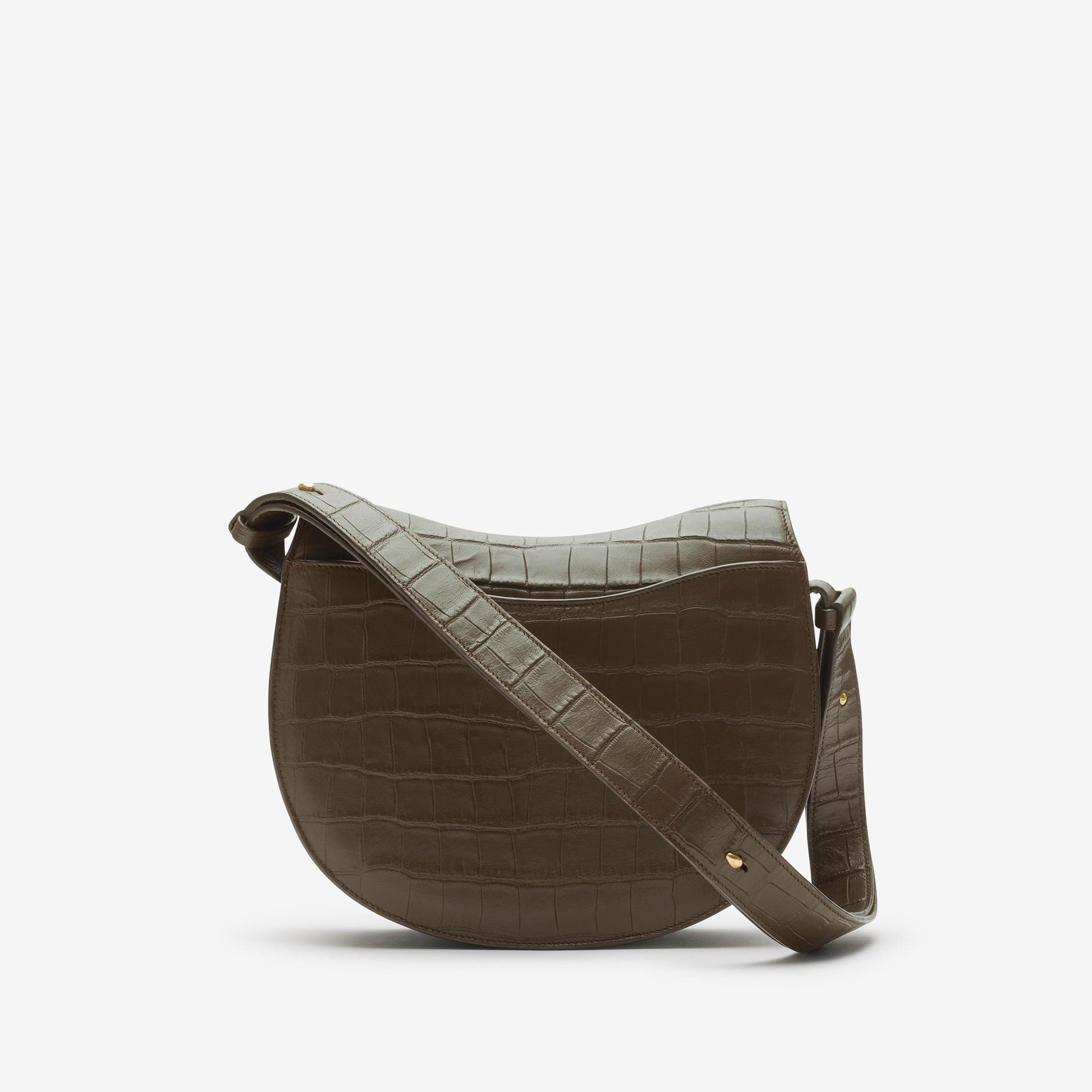 Burberry Medium Rocking Horse Kadın Haki Omuz Çantası
