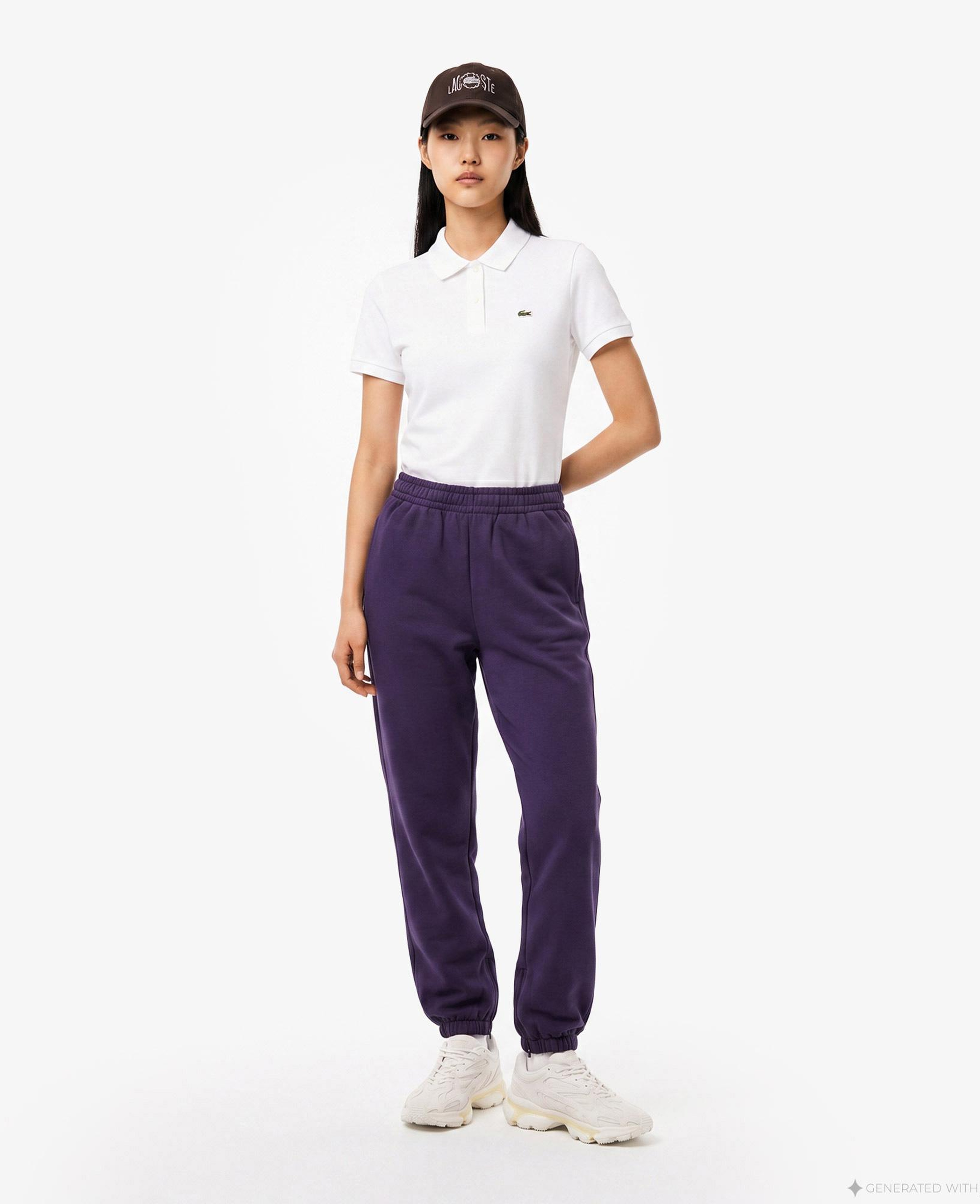 Lacoste Kadın Mor Eşofman Altı