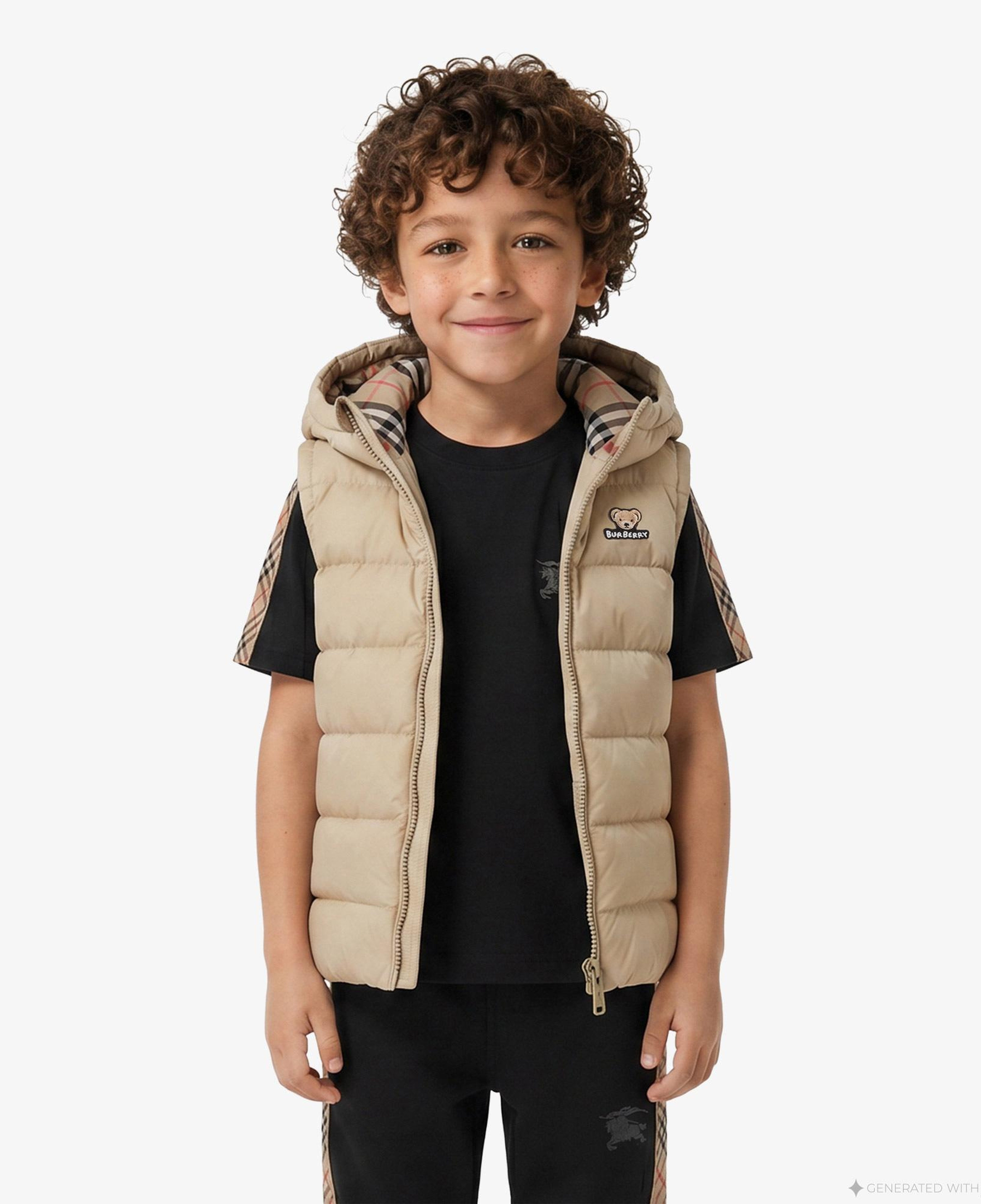 Burberry Çocuk Yeşil Mont