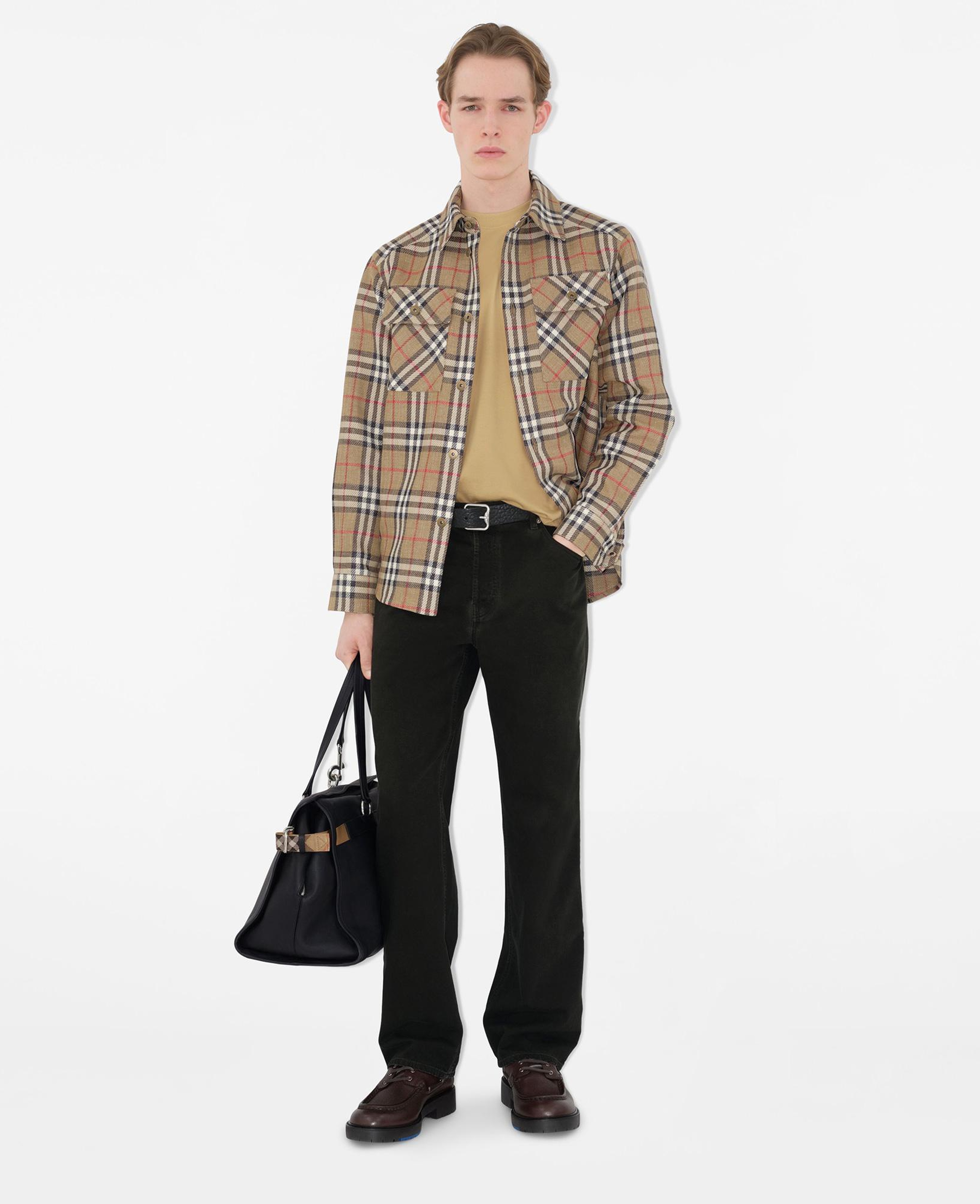 Burberry Erkek Sarı T-Shirt