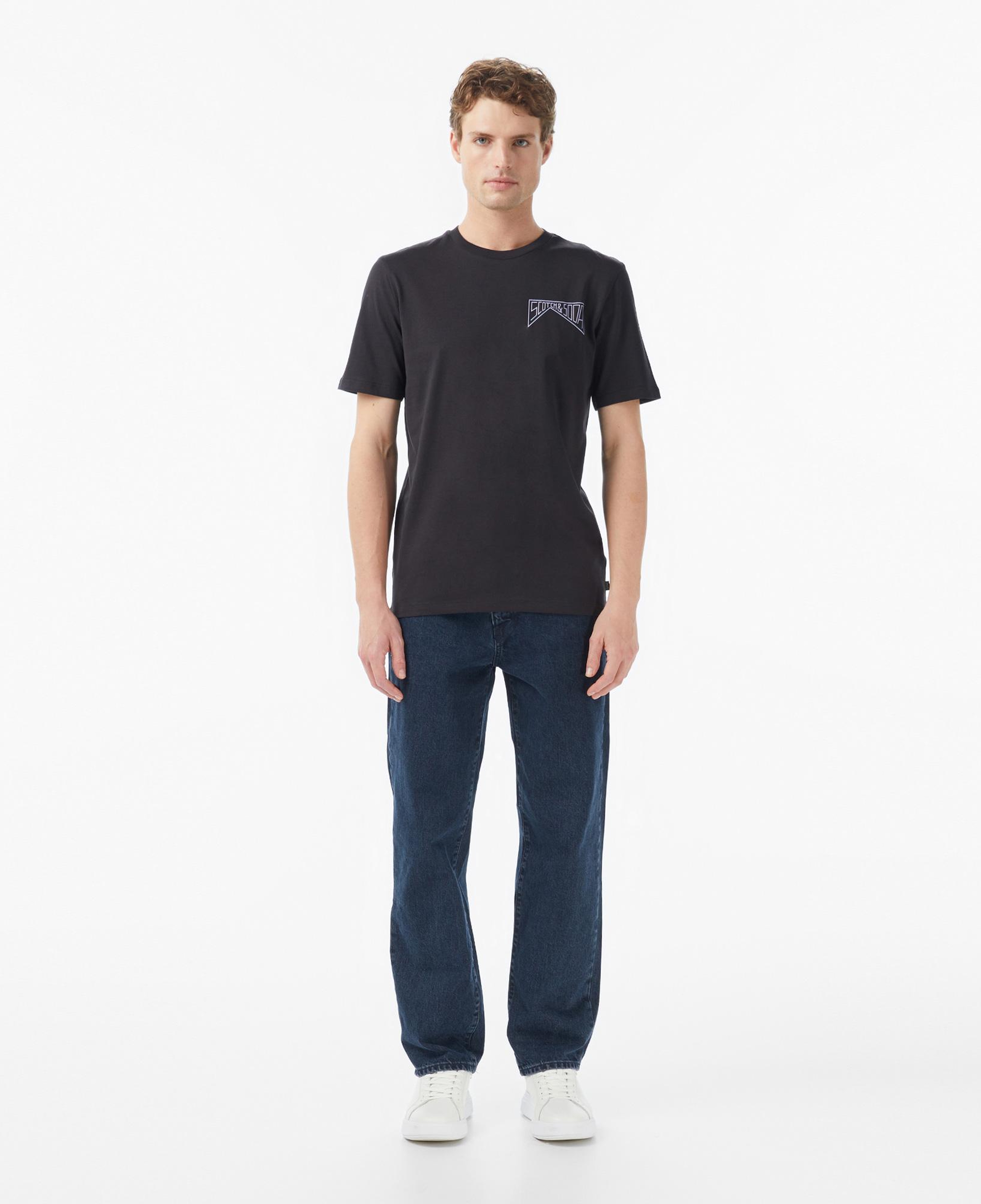 Scotch&Soda Regular Fit Left Chest Logo Erkek Gri T-Shirt