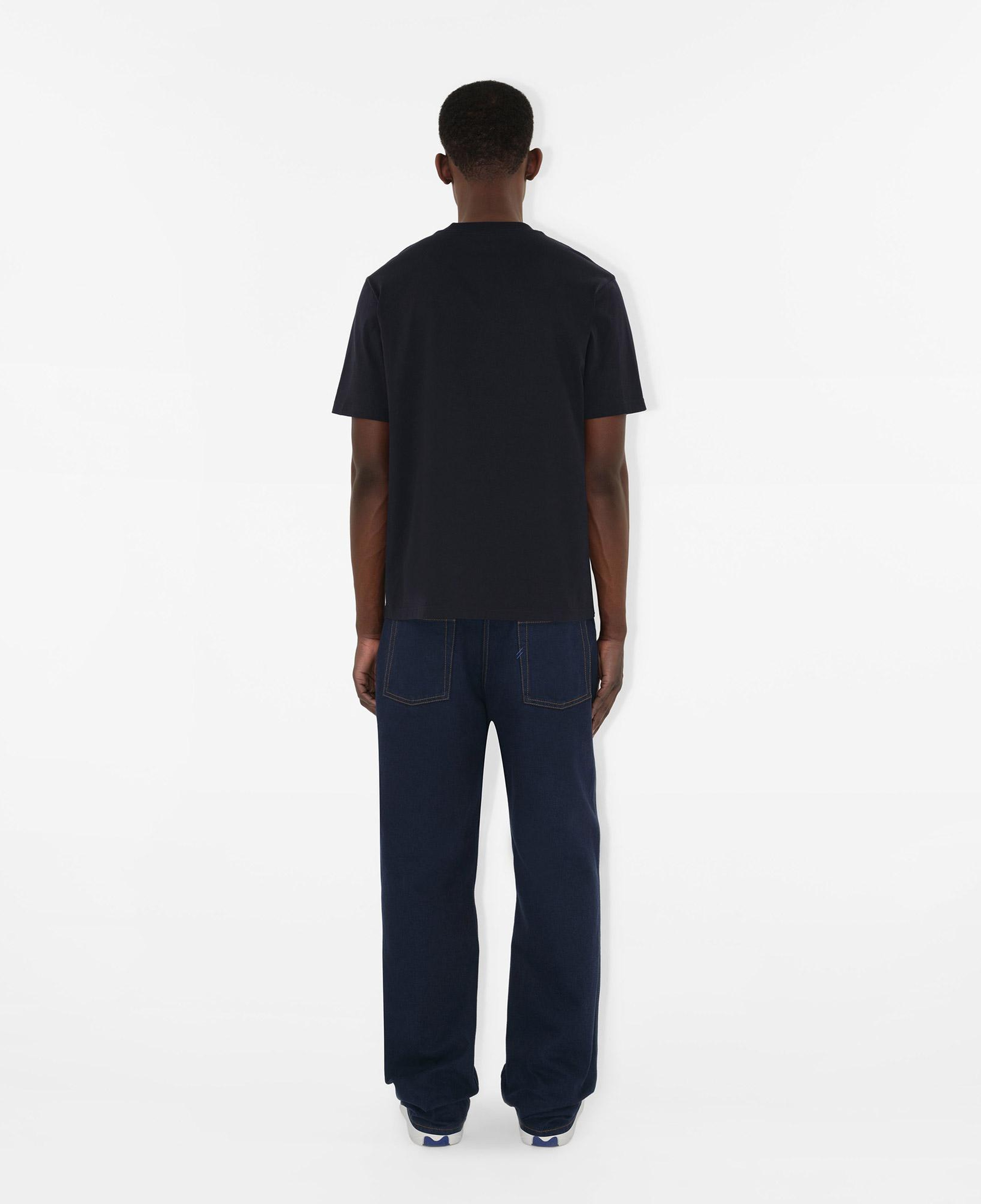 Burberry Parker Cotton Erkek Lacivert T-Shirt