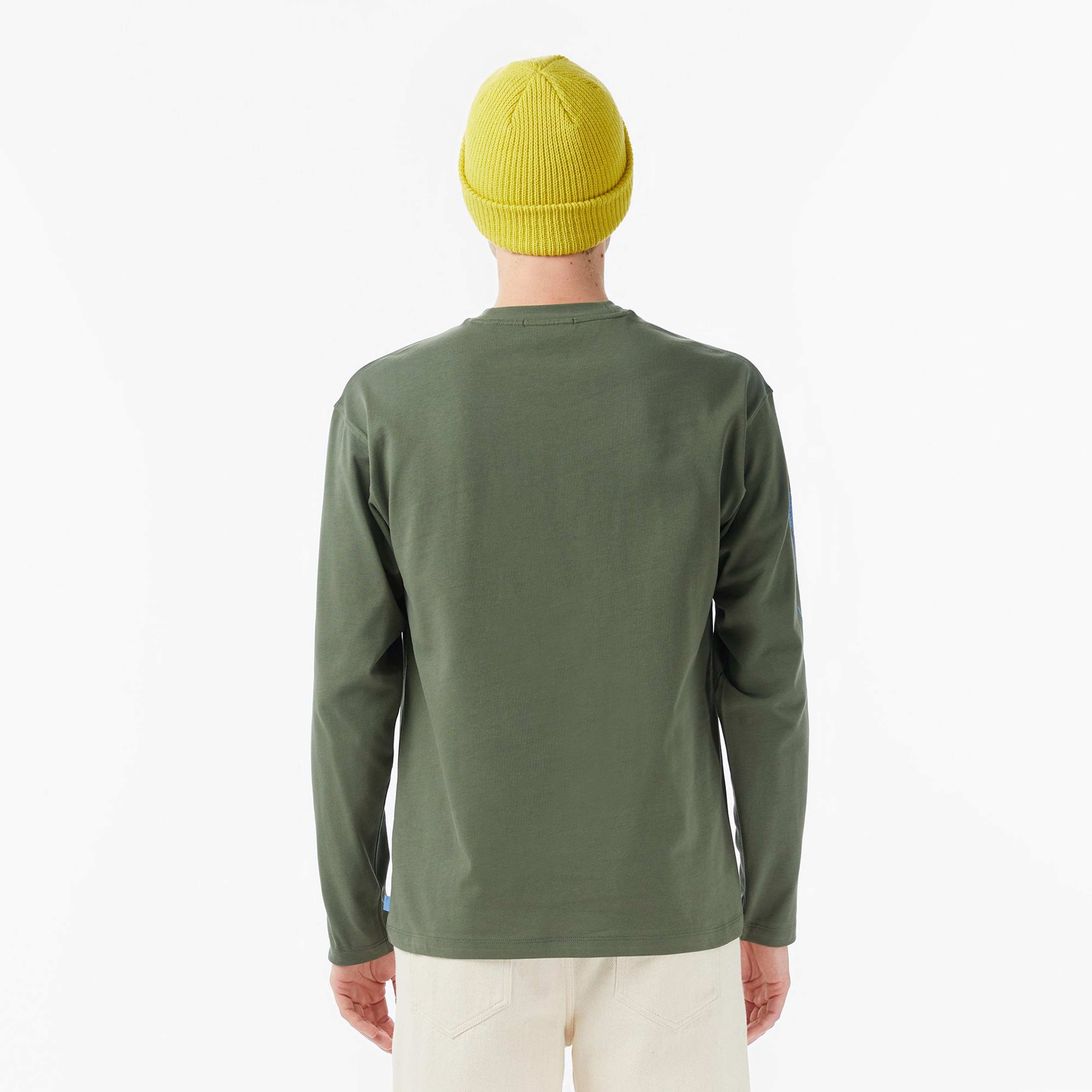 Scotch&Soda Relaxed Fit Artwork Erkek Yeşil T-Shirt