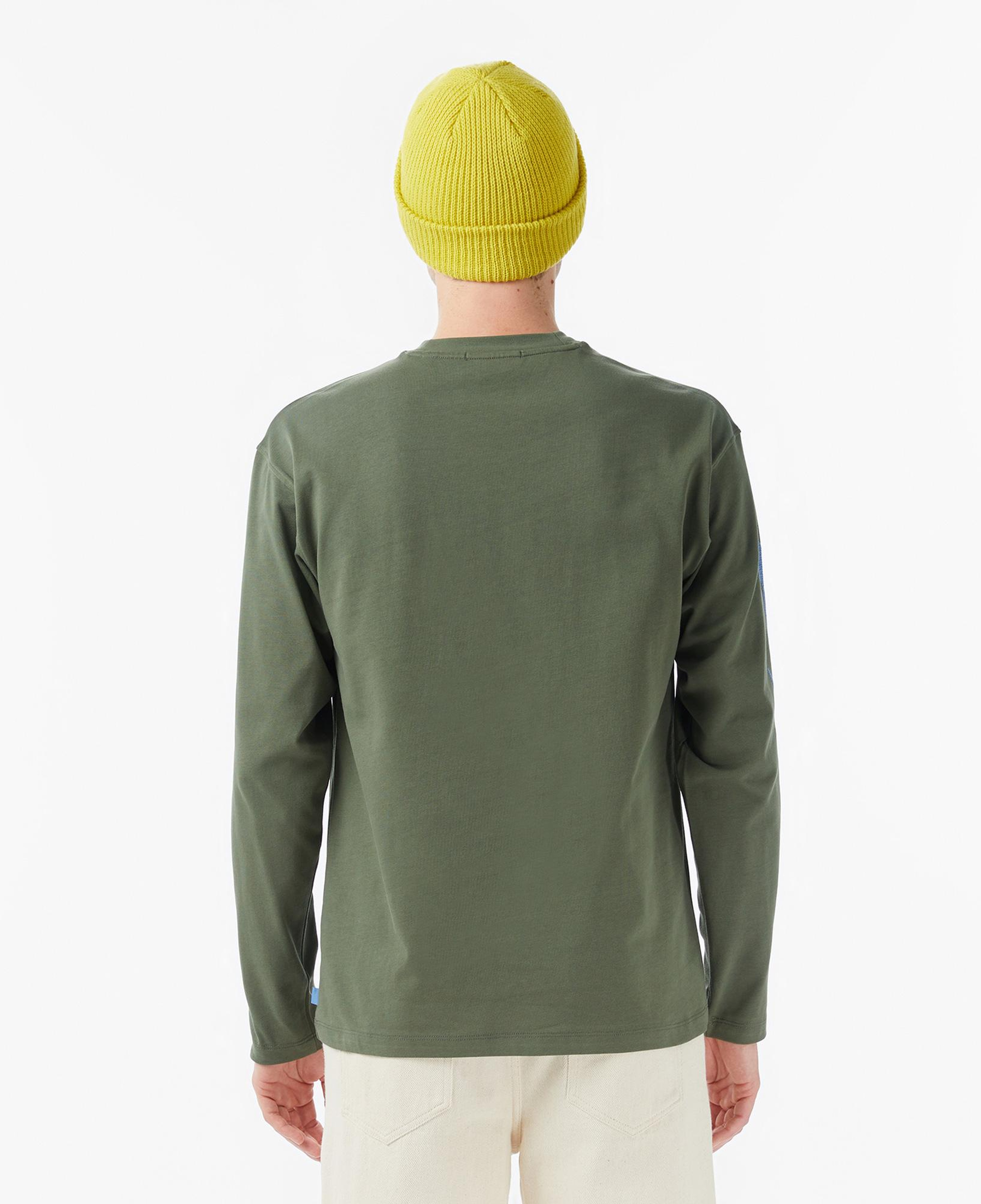 Scotch&Soda Relaxed Fit Artwork Erkek Yeşil T-Shirt