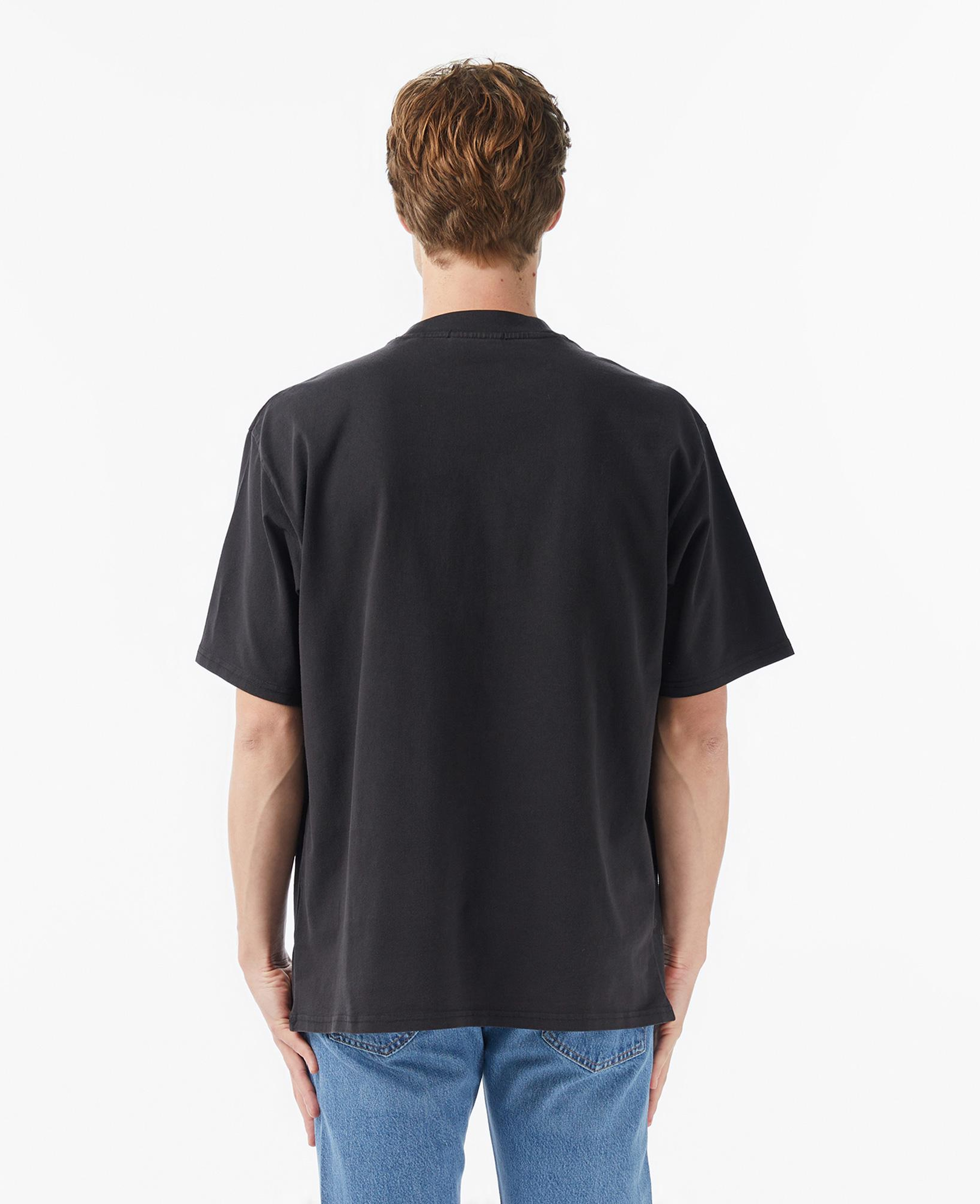 Scotch&Soda Loose Fit Overdyed Erkek Gri T-Shirt