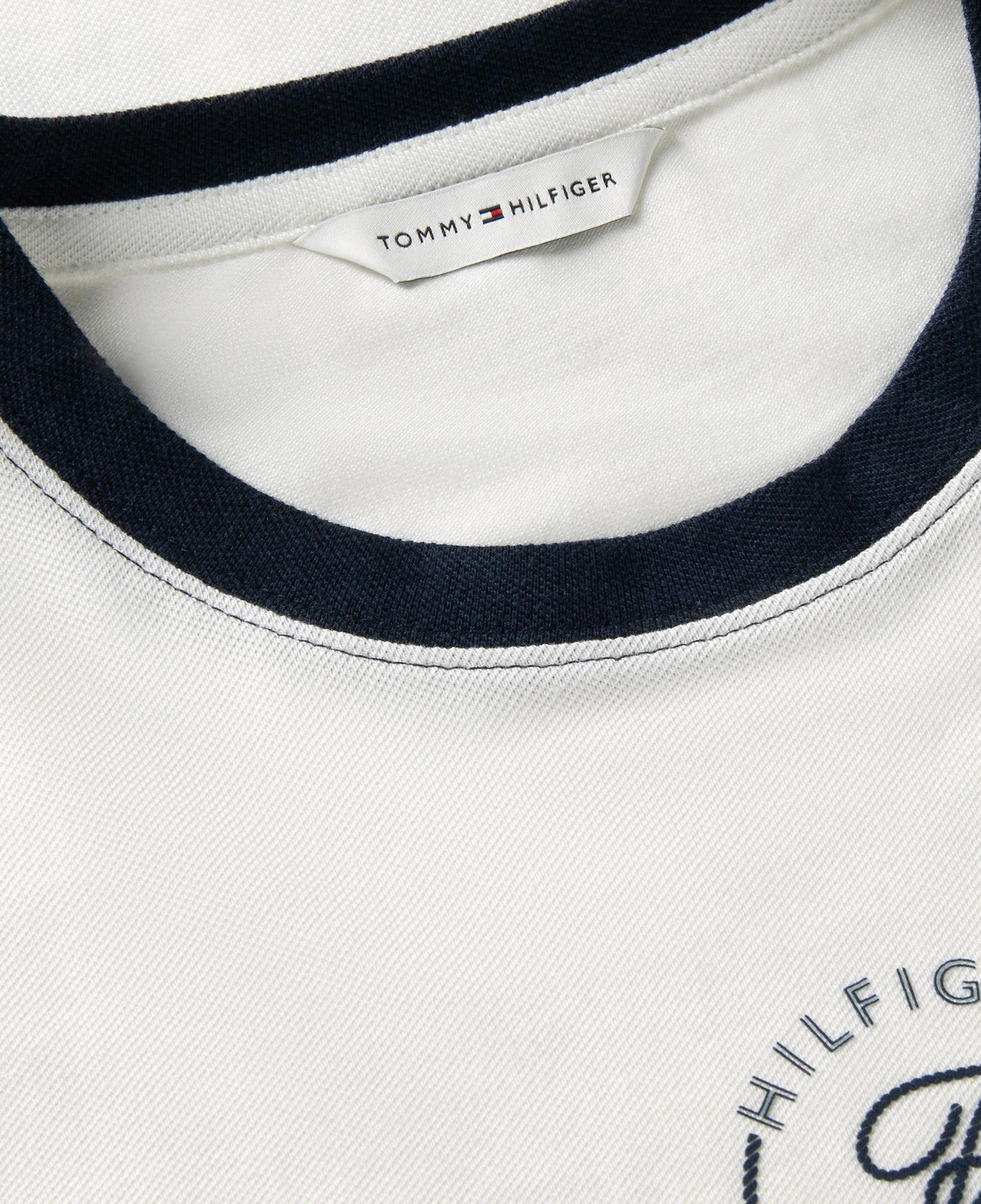 Tommy Hilfiger Roundal Kadın Beyaz T-Shirt