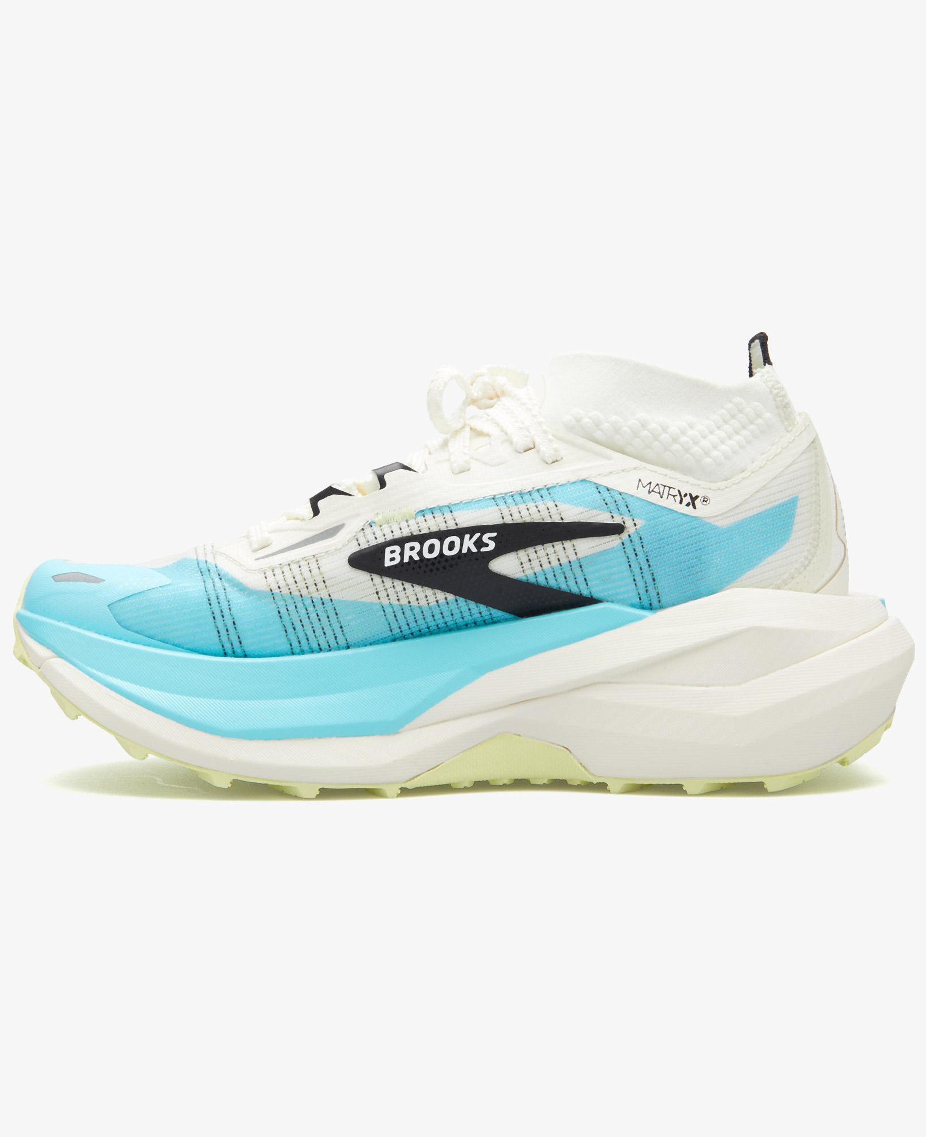 Brooks Cascadia Elite Unisex Beyaz Koşu Ayakkabısı