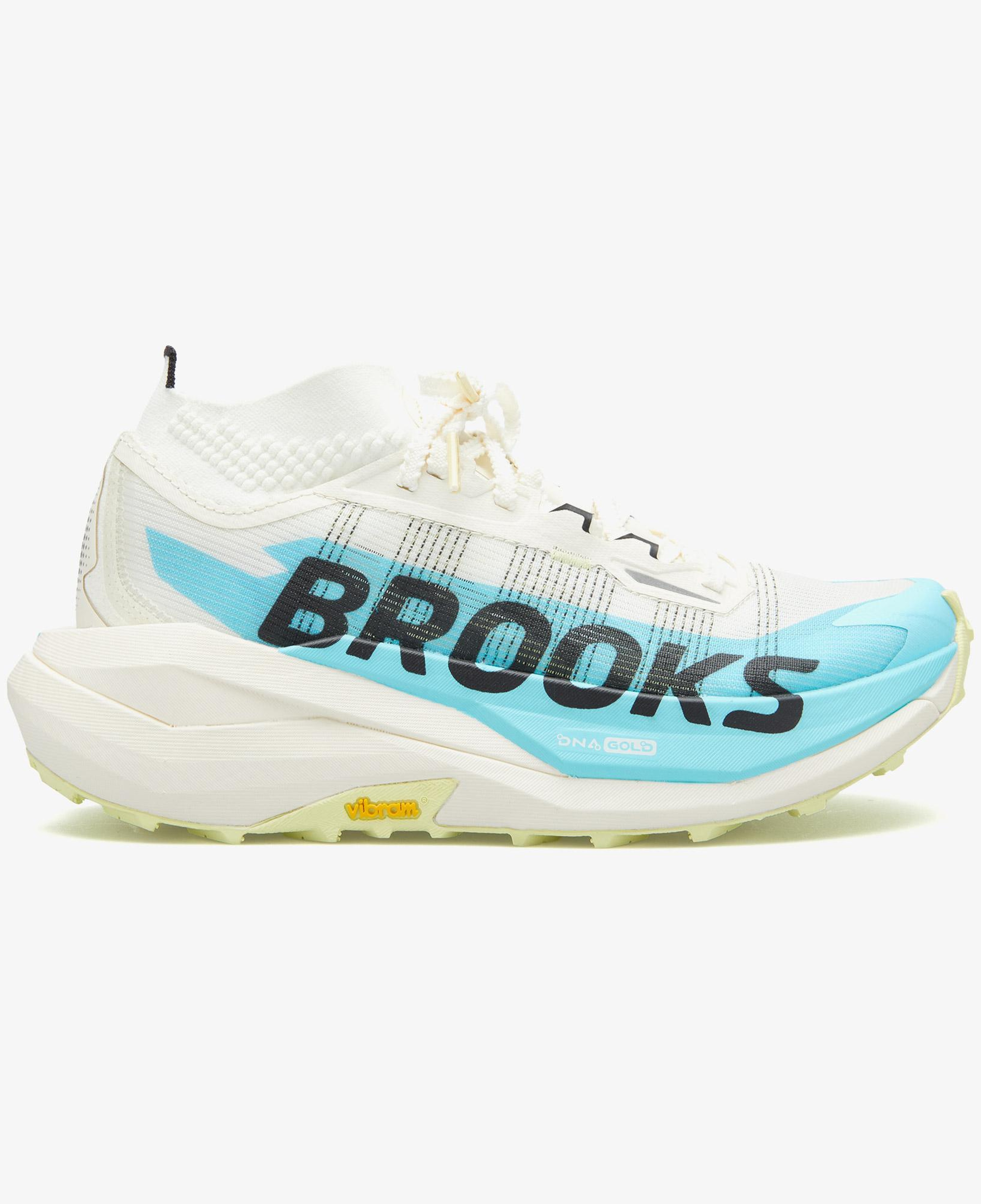Brooks Cascadia Elite Unisex Beyaz Koşu Ayakkabısı