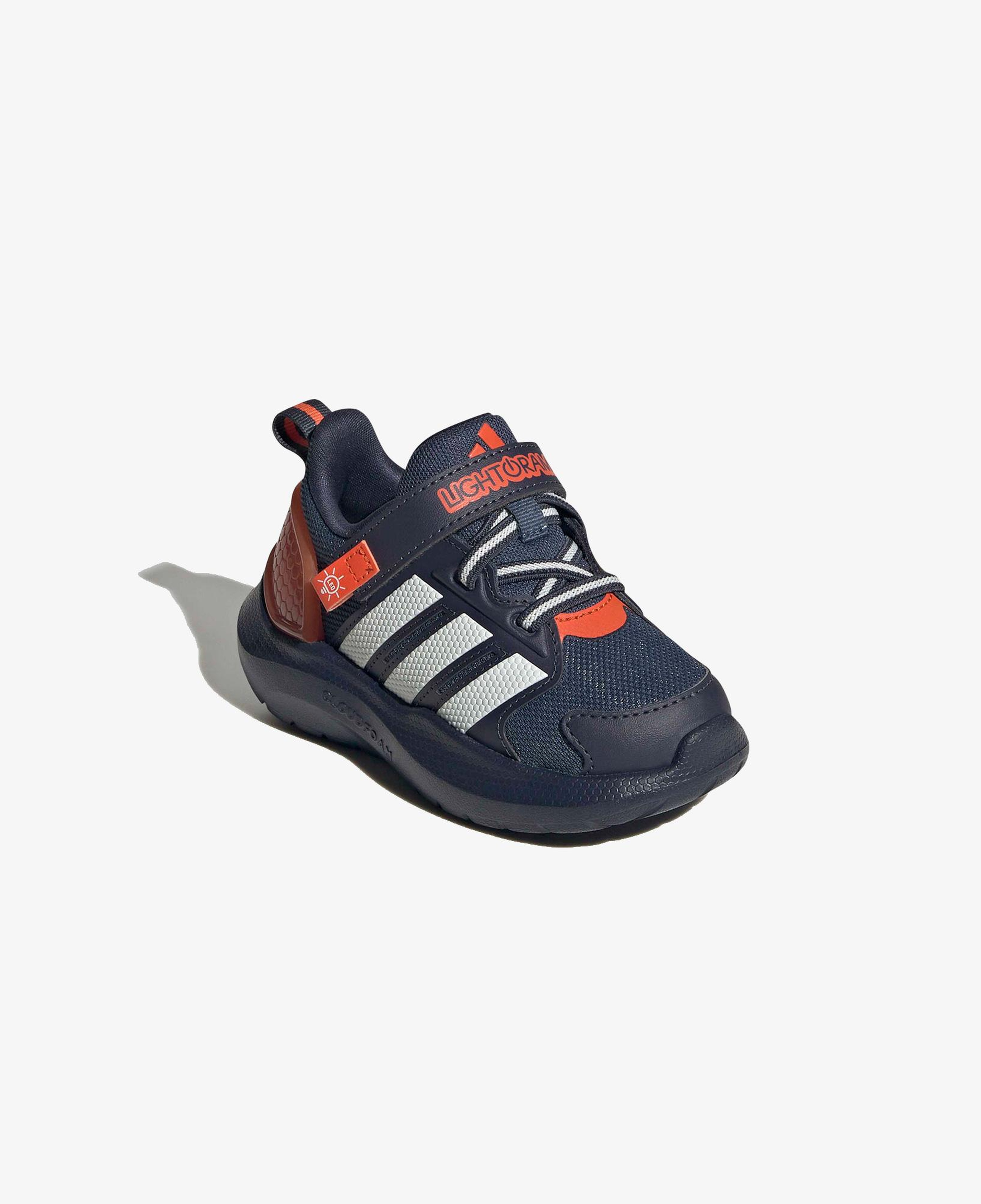 adidas Lightorama Runner Elastic Lace Çocuk Siyah Koşu Ayakkabısı