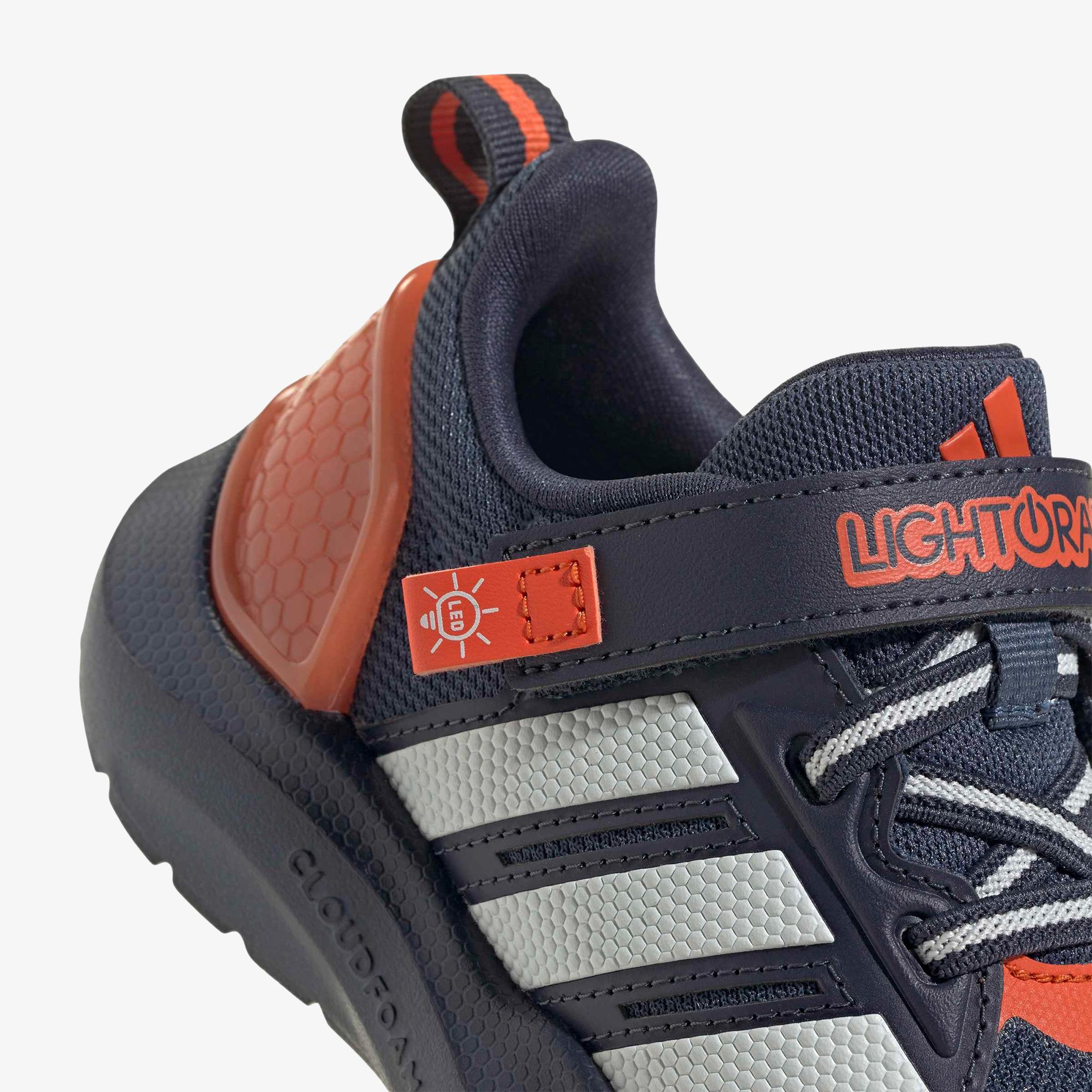 adidas Lightorama Runner Elastic Lace Çocuk Siyah Koşu Ayakkabısı